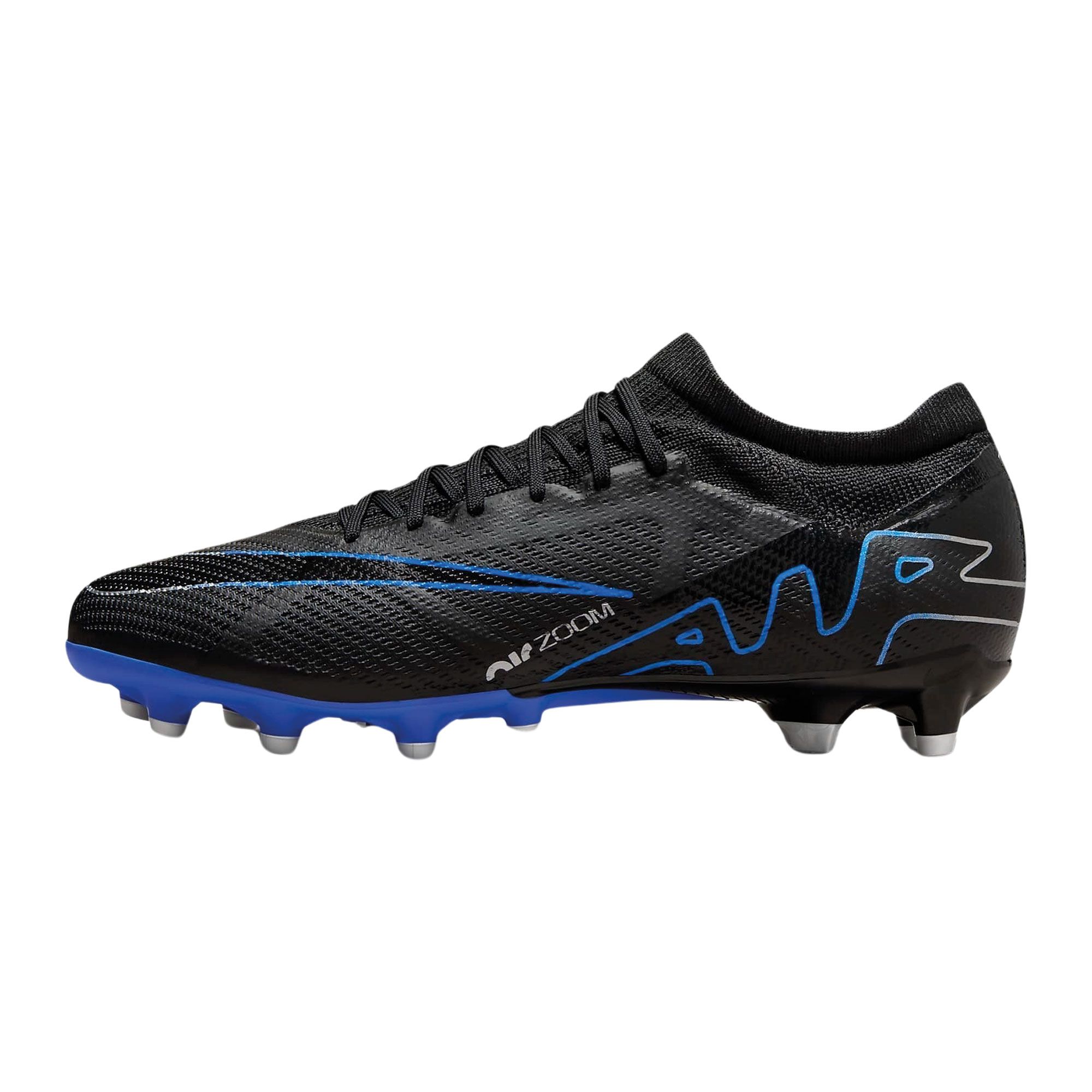 nike mercurial vapor black and blue
