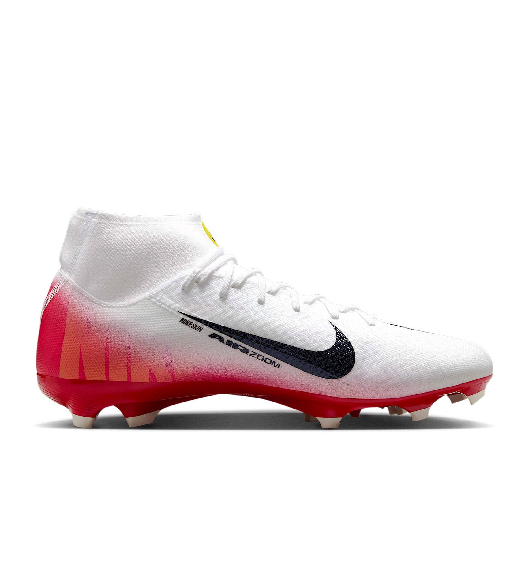 nike mercurial superfly 7 white and red