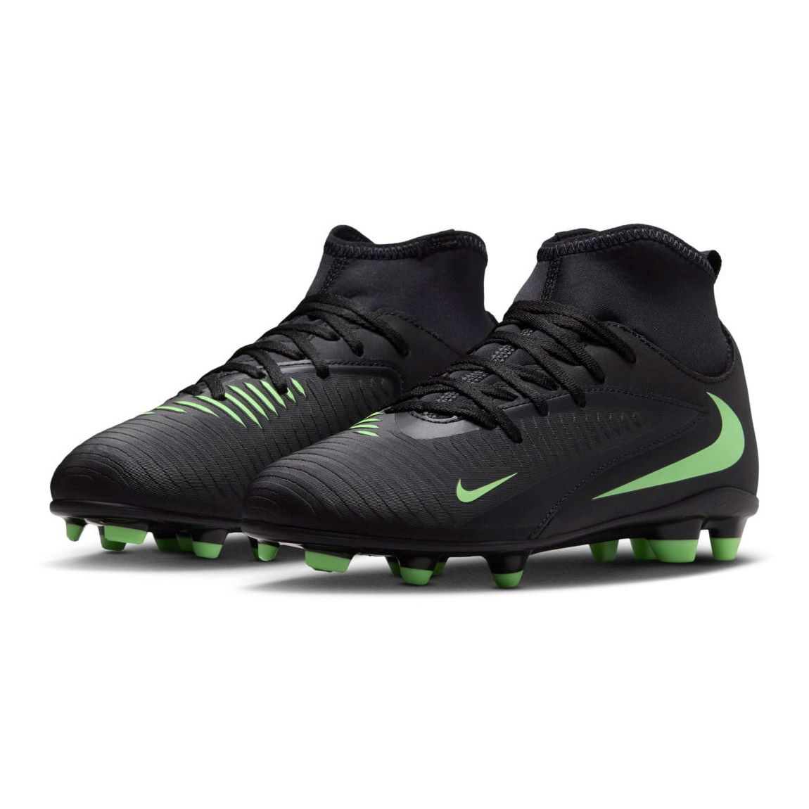 Nike Phantom 6 High Club FG/MG Voetbalschoenen Junior