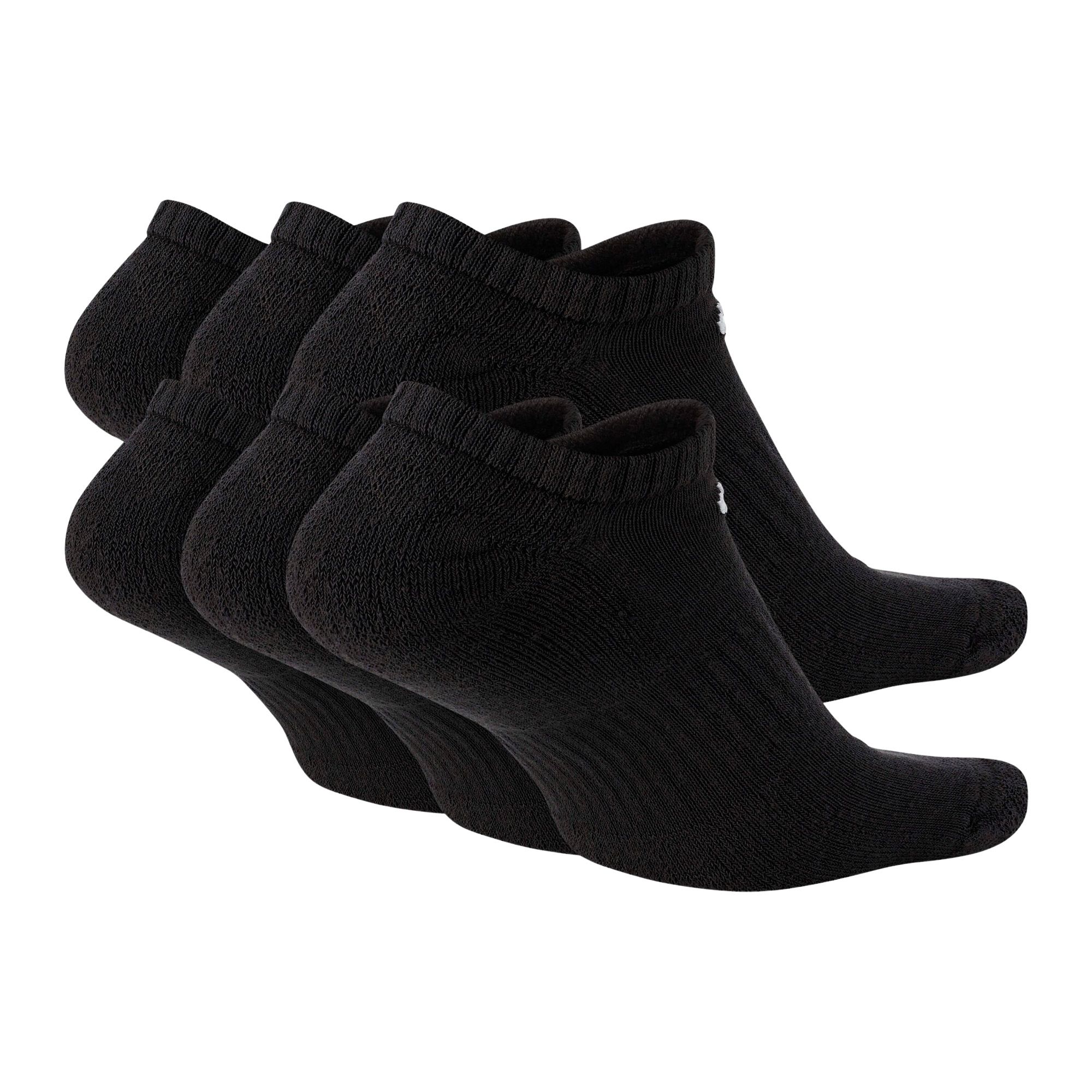 Nike Everyday Cushioned No-Show Socks (6-pack)