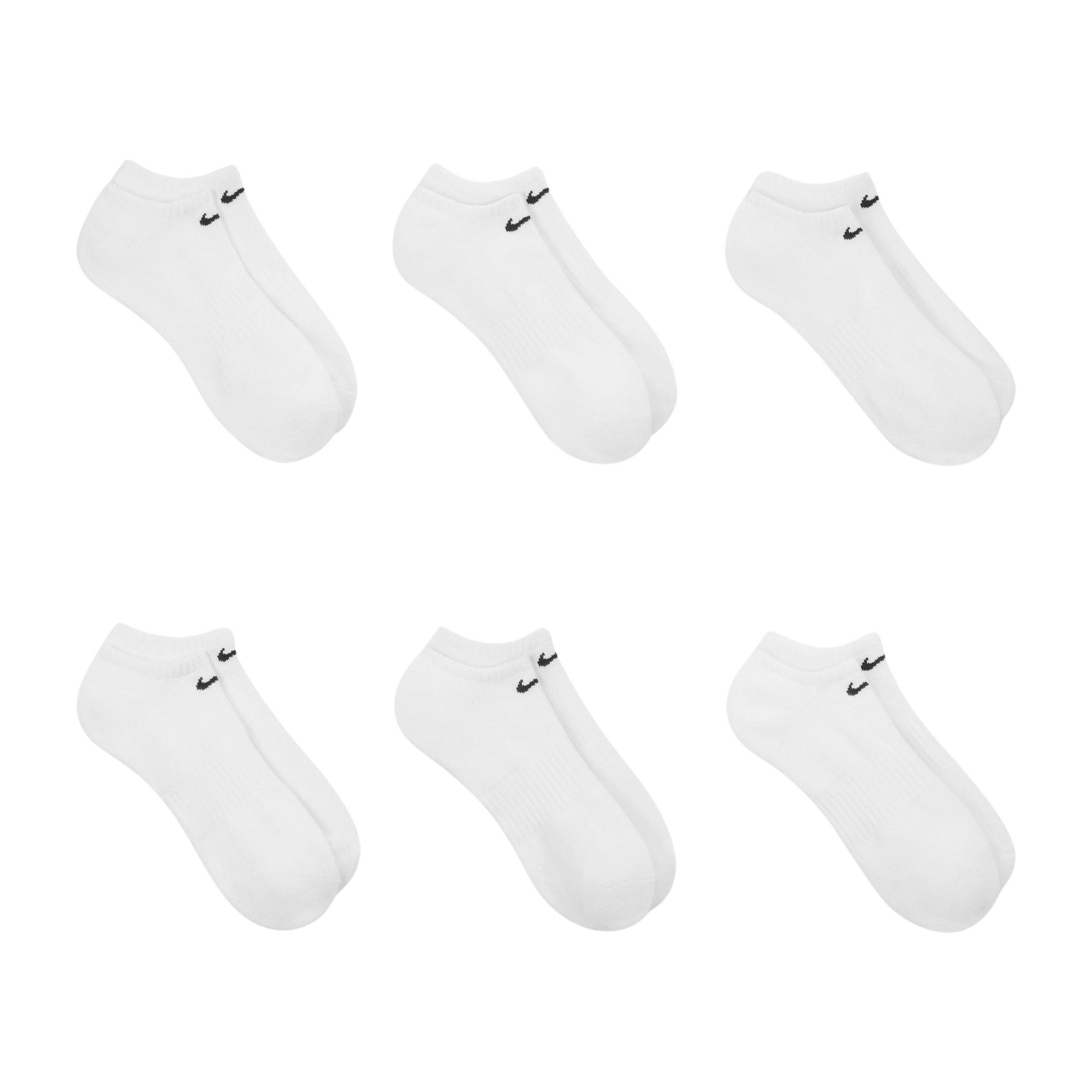Nike Everyday Cushioned No-Show Socks (6-pack)