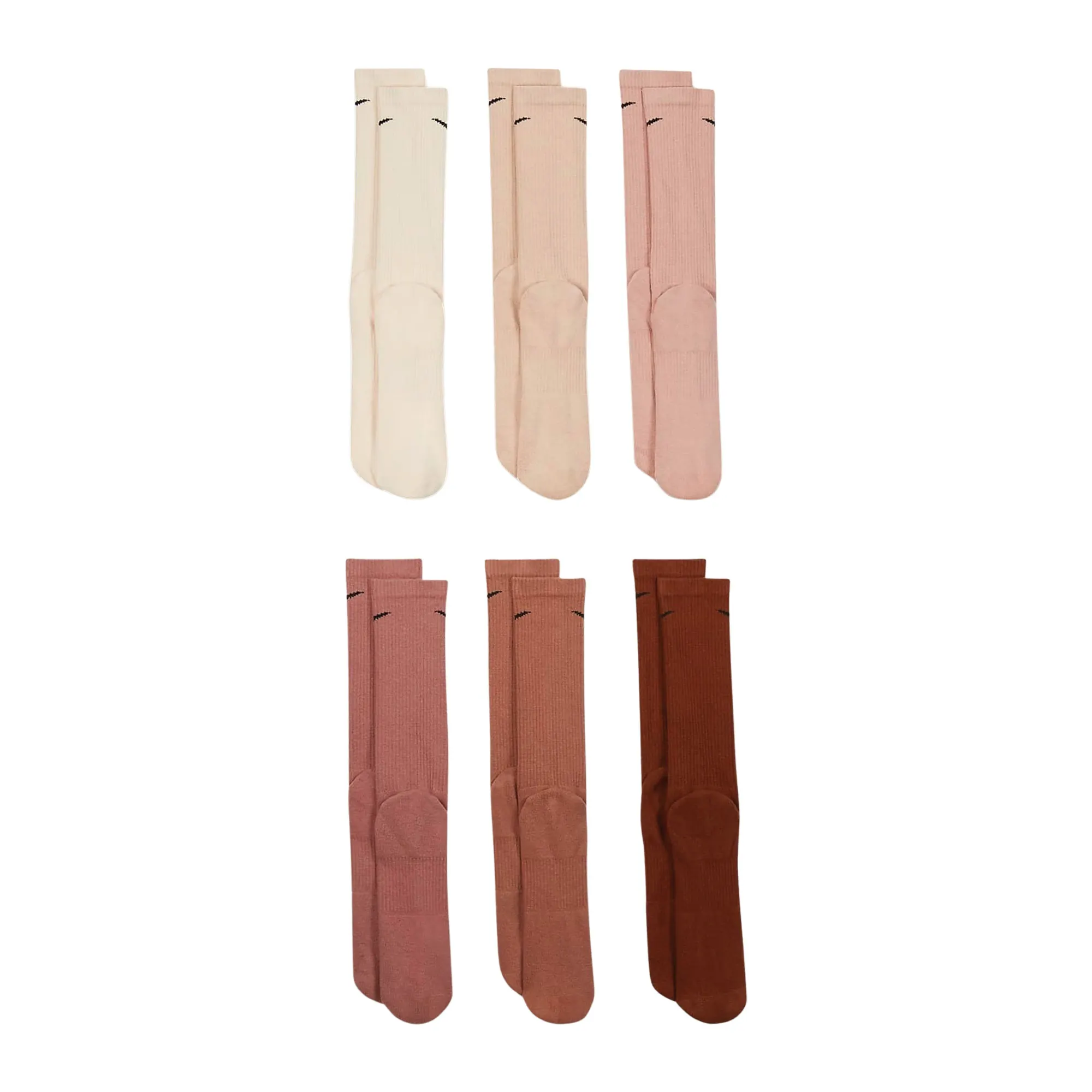 Chaussettes Nike Everyday Plus Cushioned Crew (lot de 6)