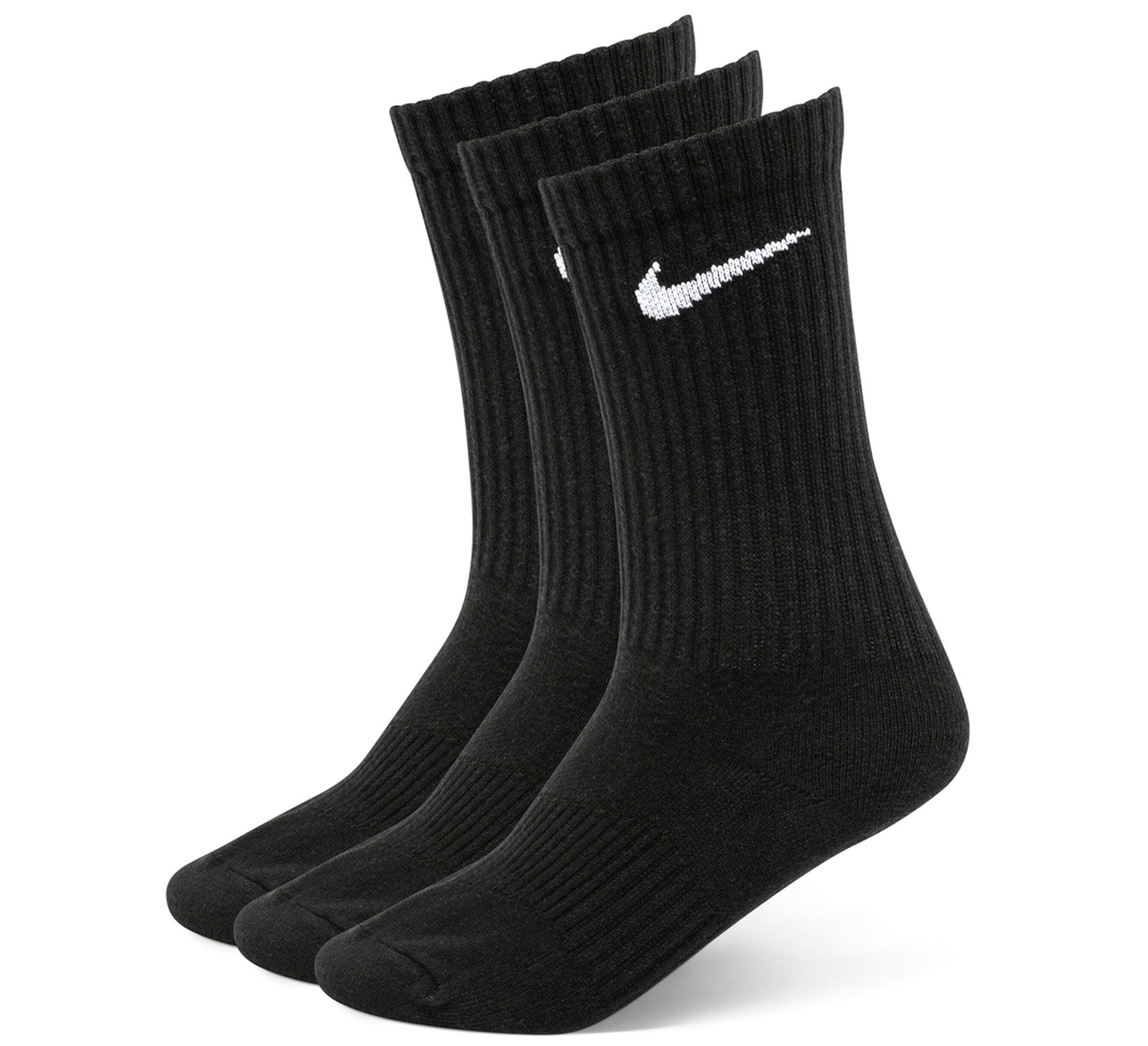 black nike socks long
