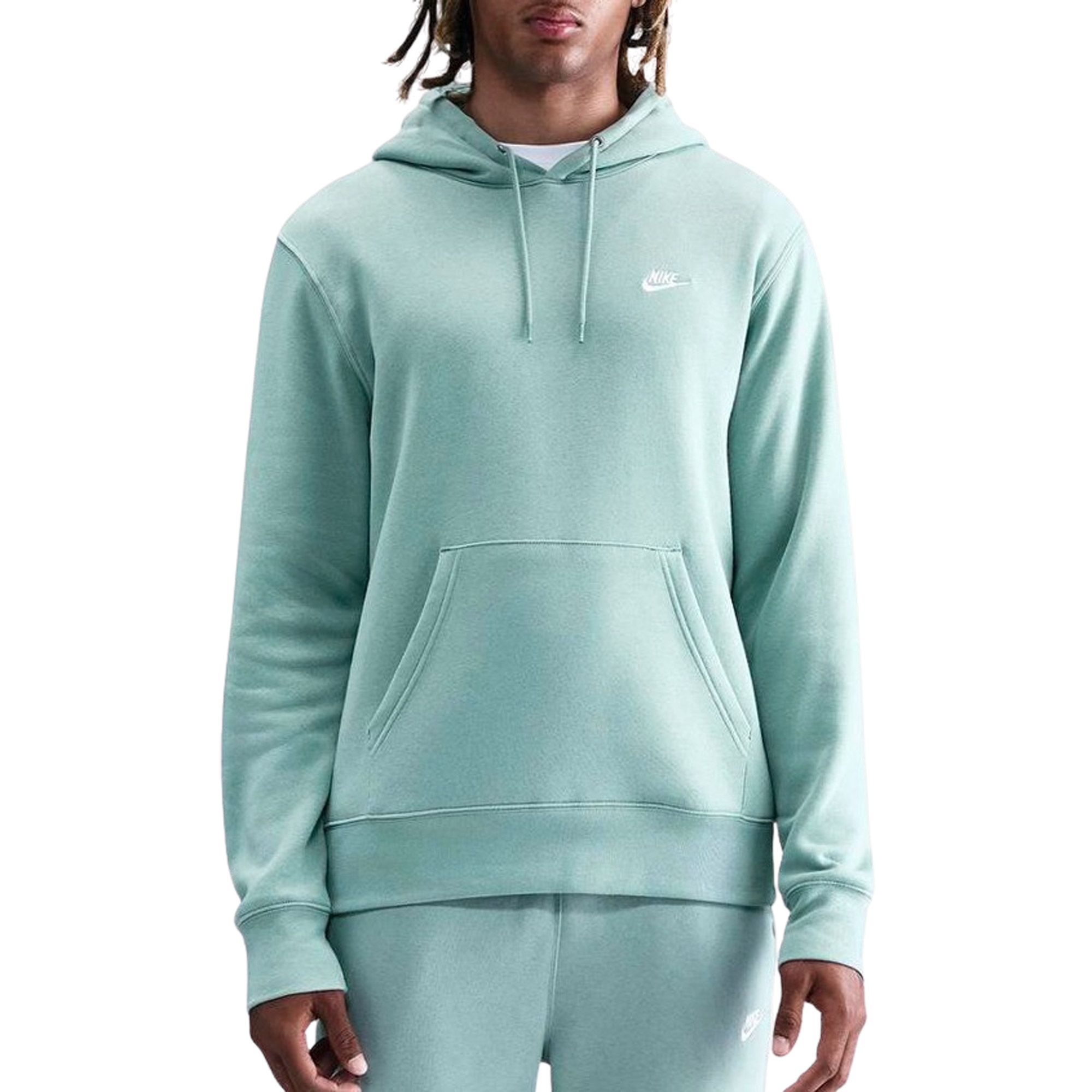 nike hoodie blue green