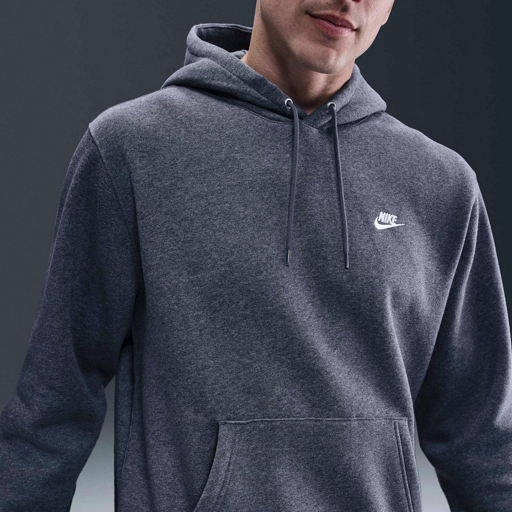 nike club overhead hooded top