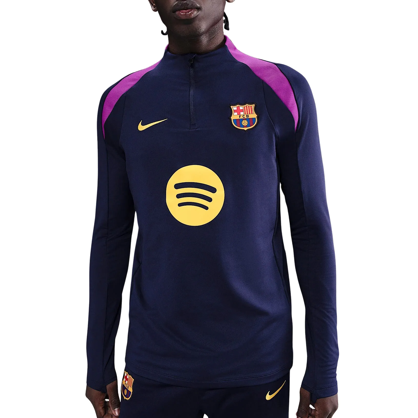 Nike FC Barcelona Dri-Fit Strike Drill Top Heren