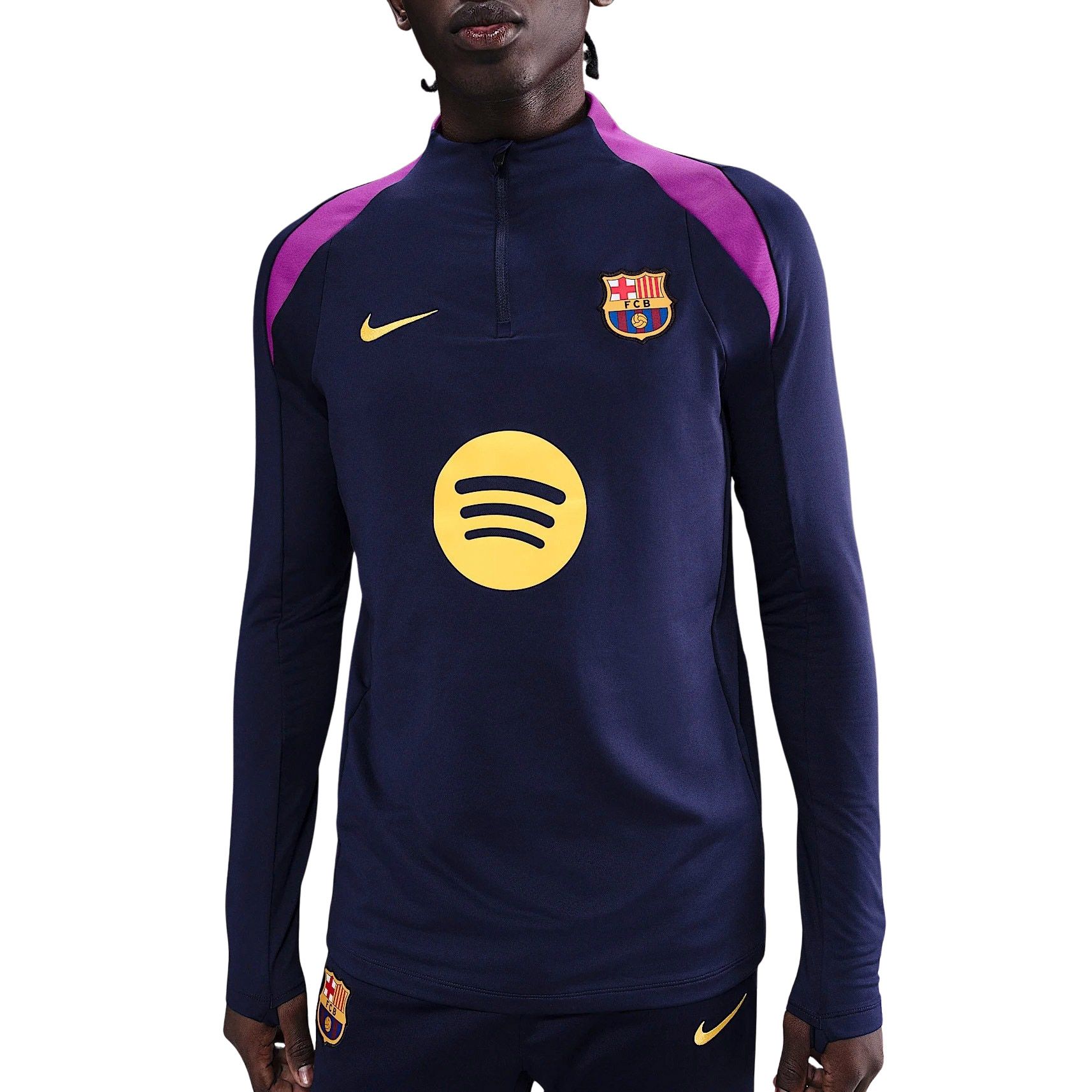 Nike FC Barcelona Dri-Fit Strike Drill Top Heren