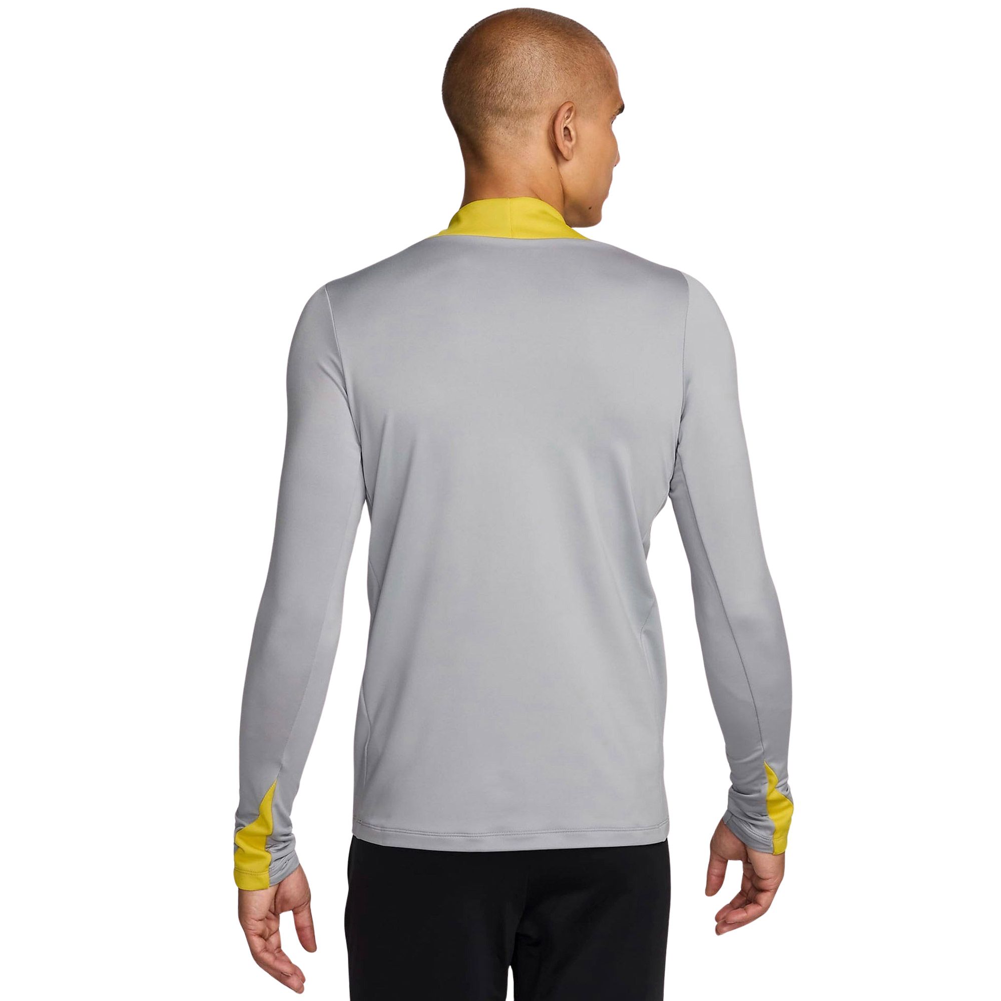 Liverpool Nike トレーニングシャツ グレー/イエロー Nike Liverpool FC Strike Drilltop Heren | PlutoSport