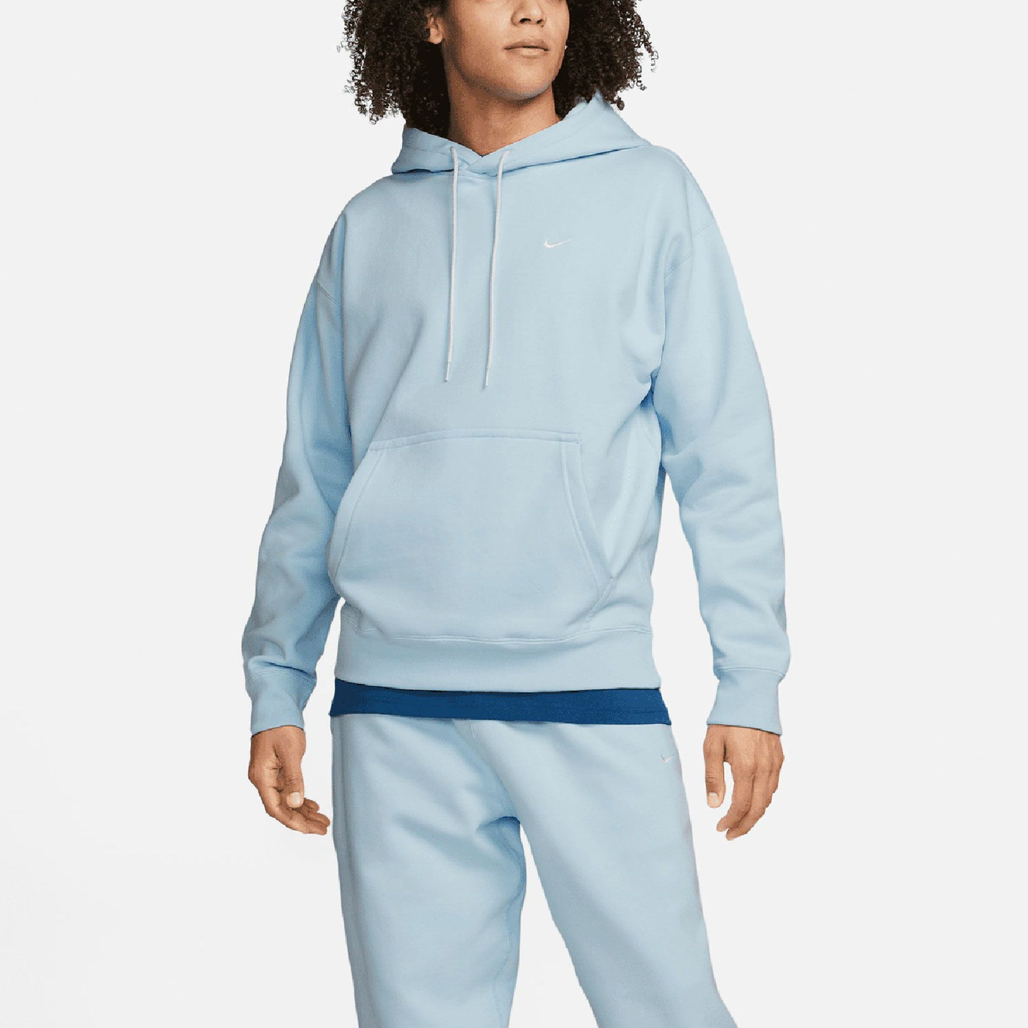 Nike Solo Swoosh Fleece Hoodie Heren