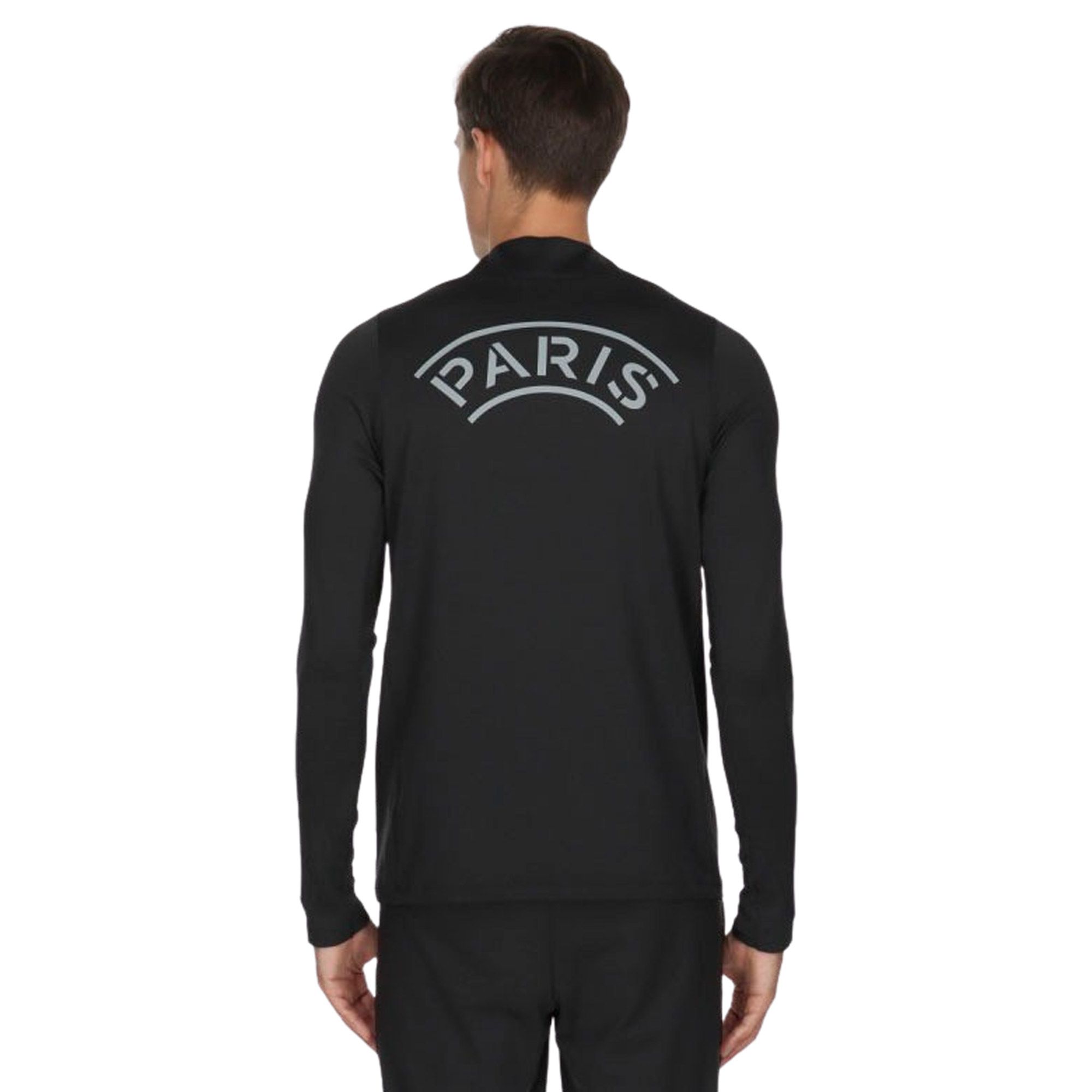 nike psg drill top black