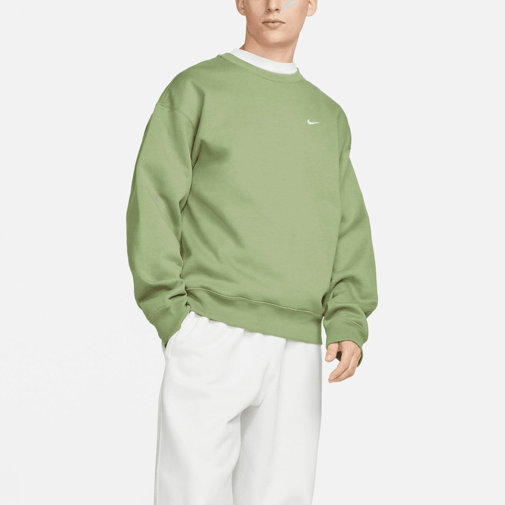 Nike Solo Swoosh Fleece Sweater Heren