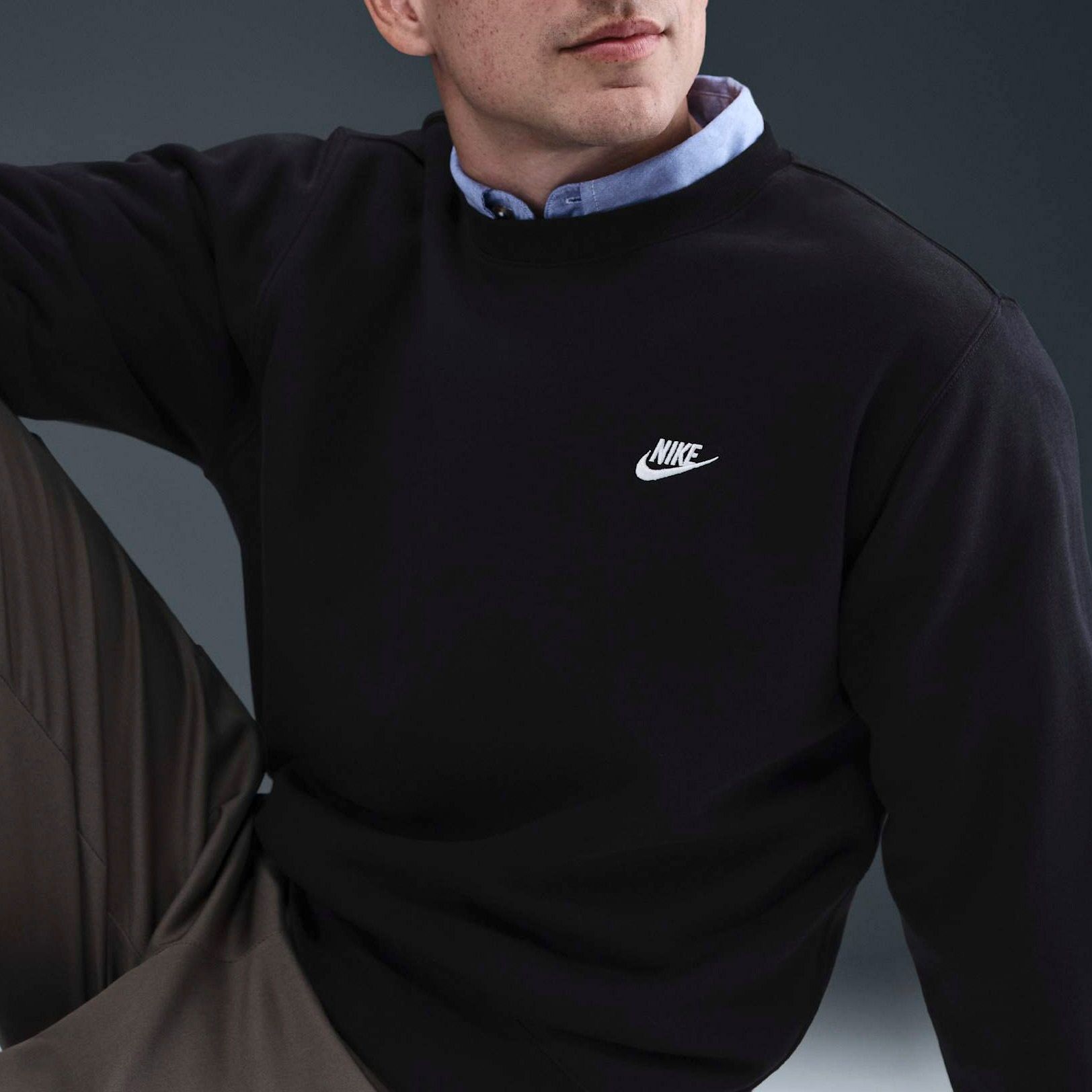 Nike Club Sweater Heren