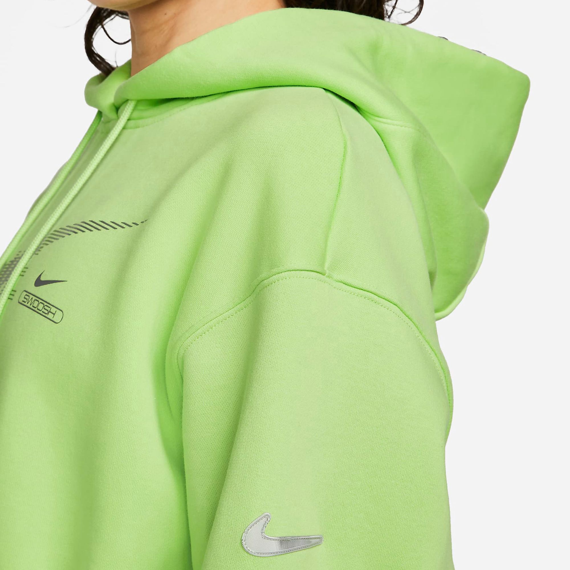 Nike Sportswear Swoosh Fleece Hoodie Dames