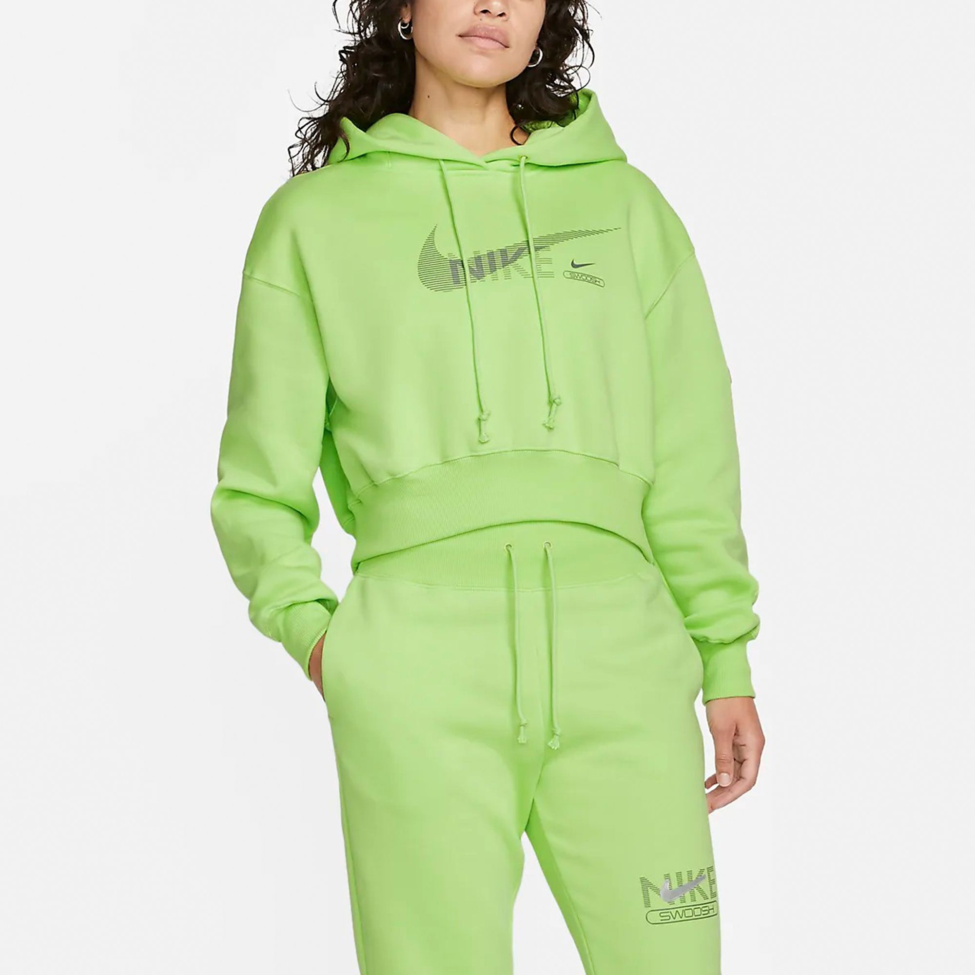 Nike Sportswear Swoosh Fleece Hoodie Dames