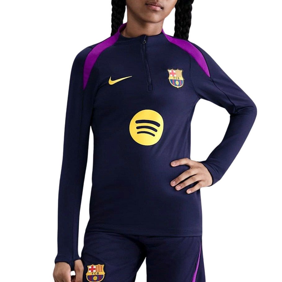 Nike FC Barcelona Dri-FIT Strike Trainingssweater Junior | Plutosport