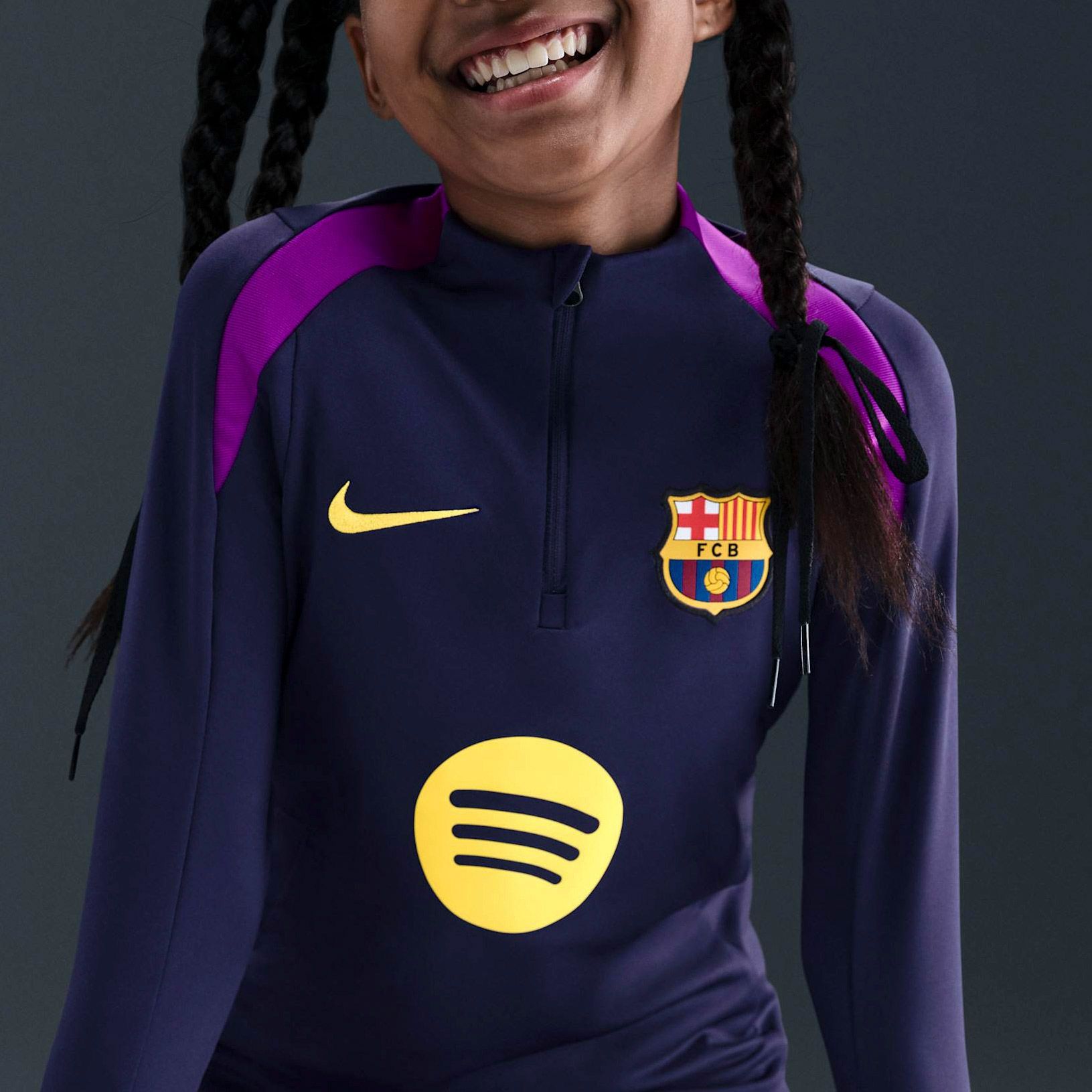 Nike FC Barcelona Dri-FIT Strike Trainingssweater Junior