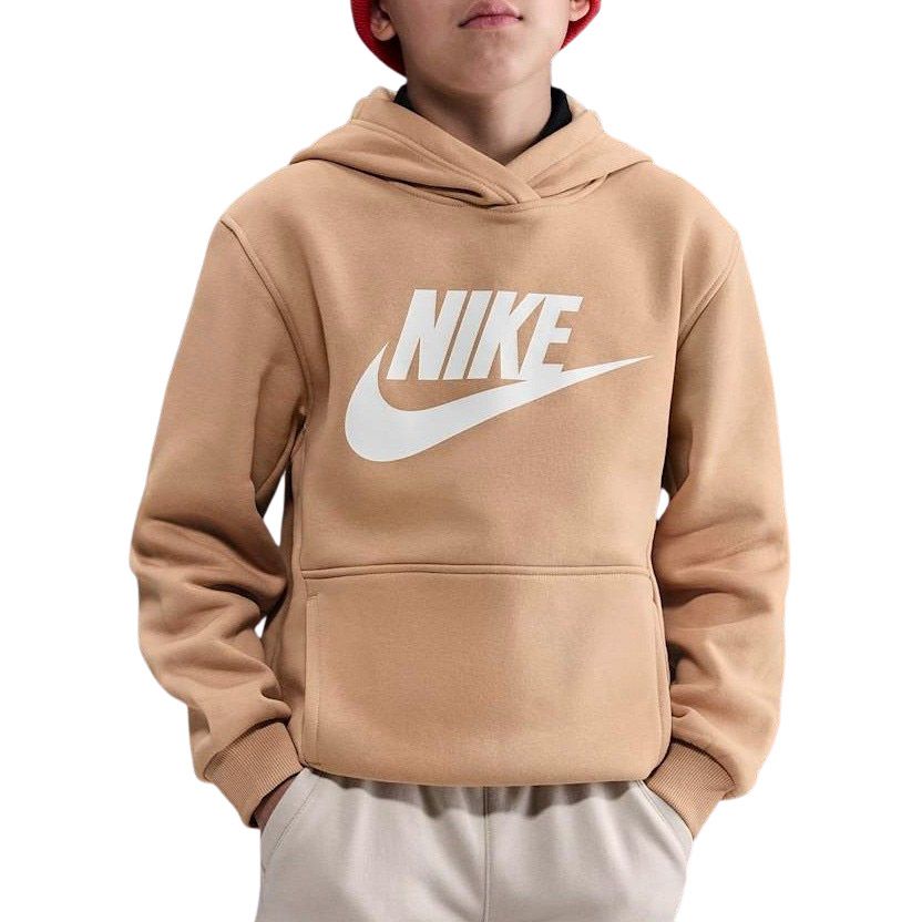 nike tan fleece hoodie