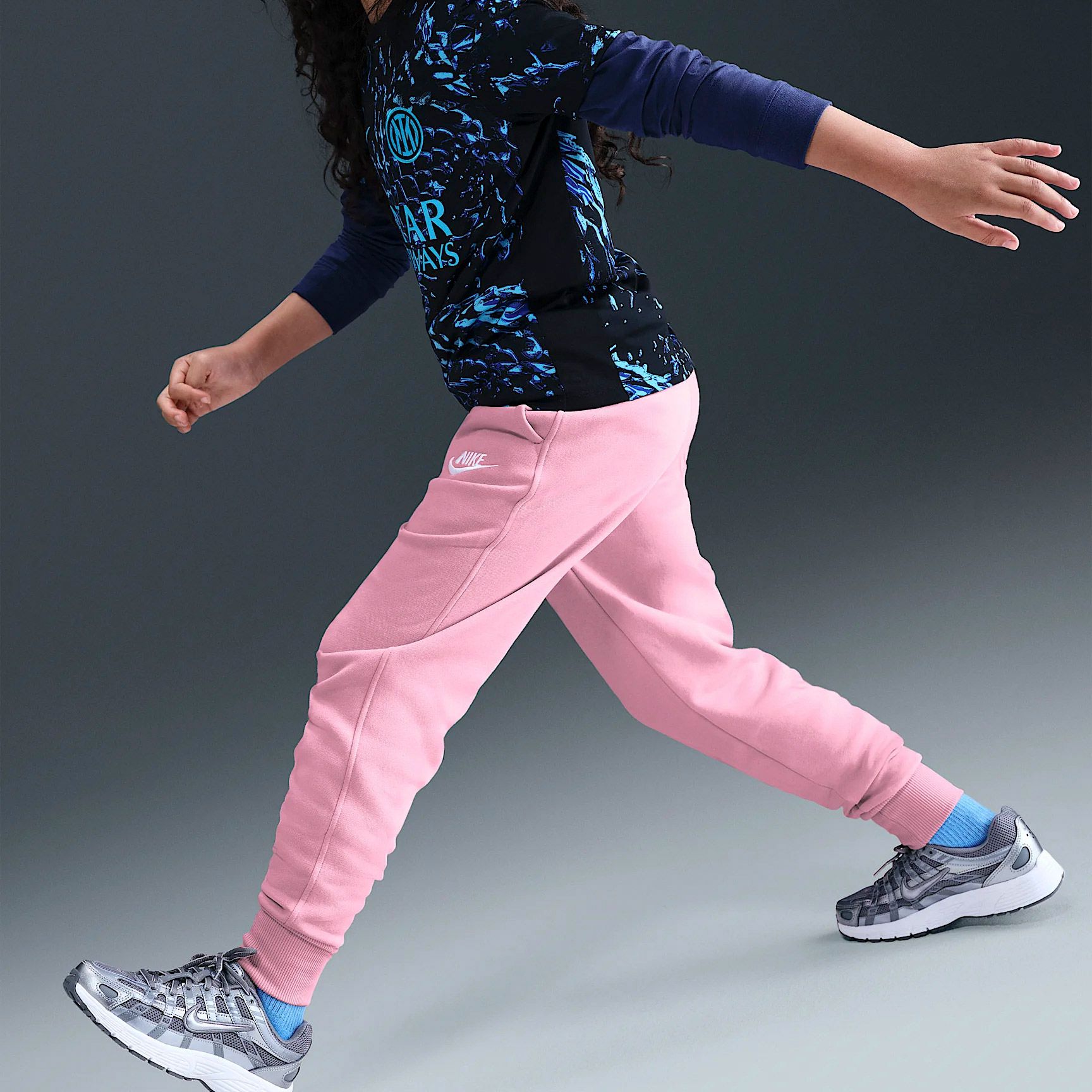 Zwart - Activewear-broek Voor Meisjes / Activewear