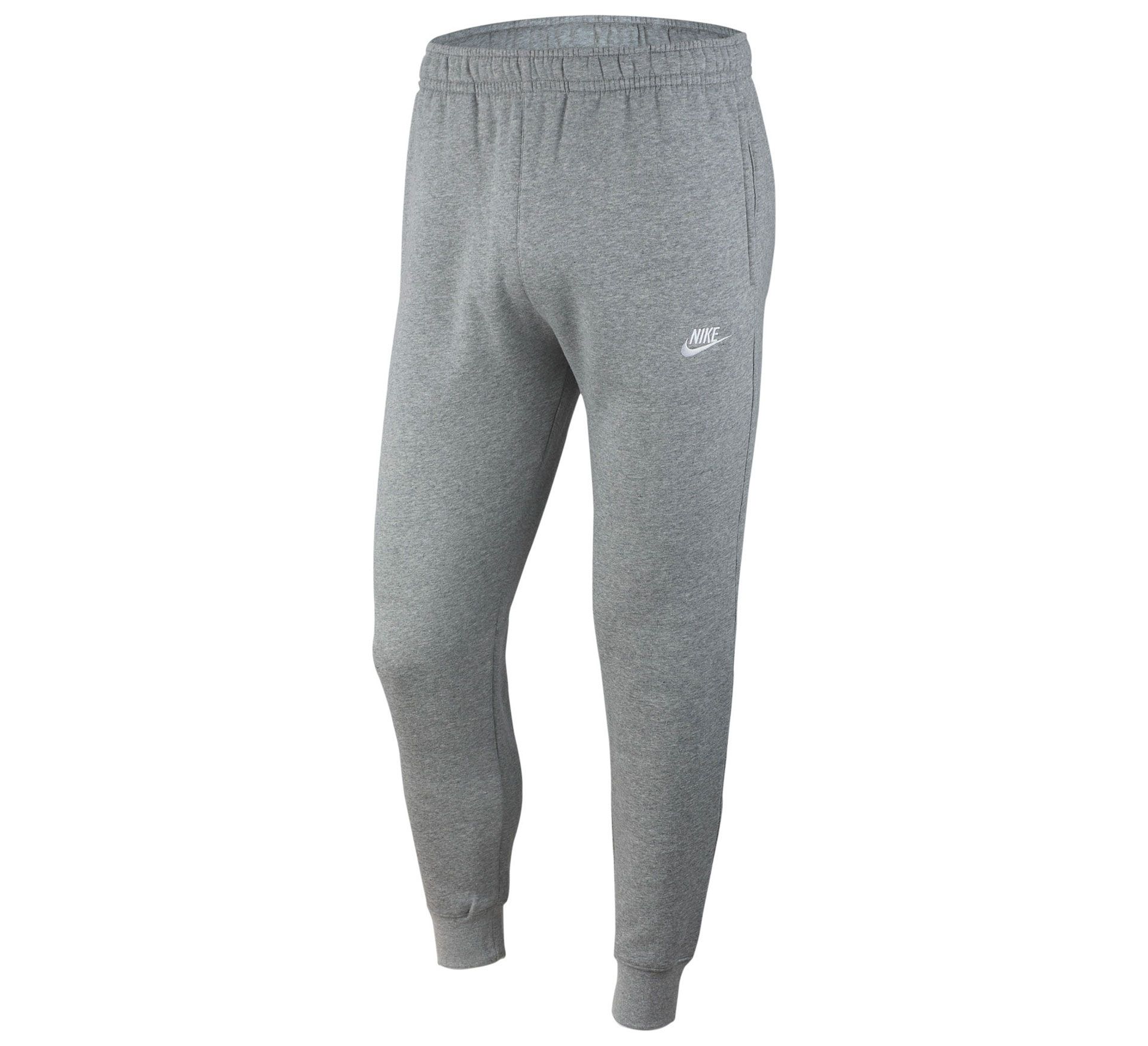 grey nike sportswear club fleece