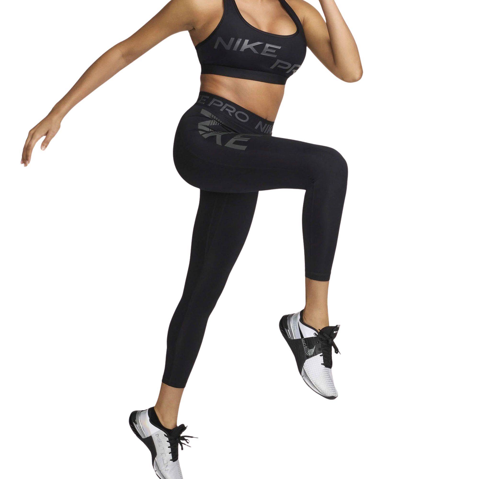 Nike Pro Dri-FIT Mid Rise 7/8 Graphics Tight Dames