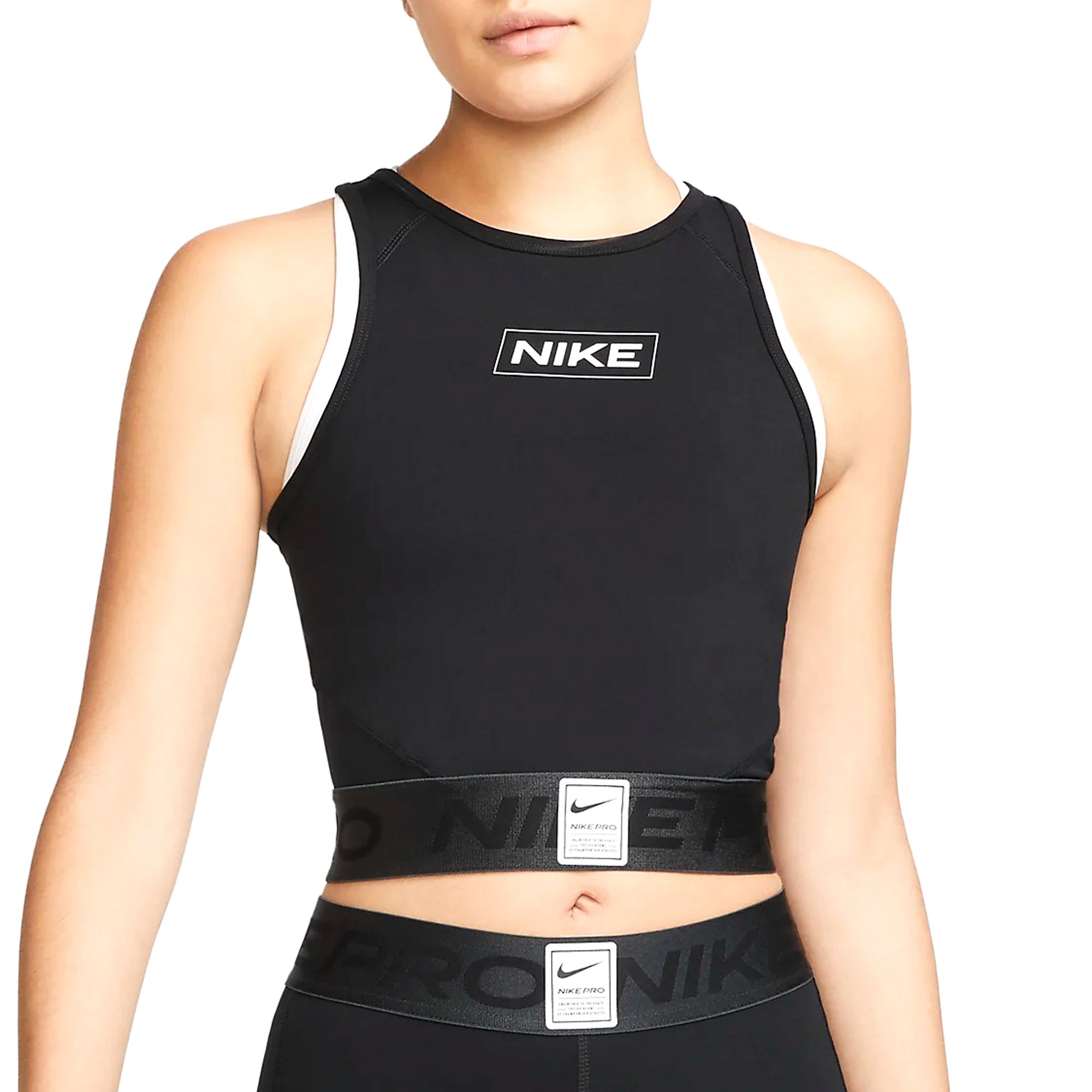 cropped nike pro