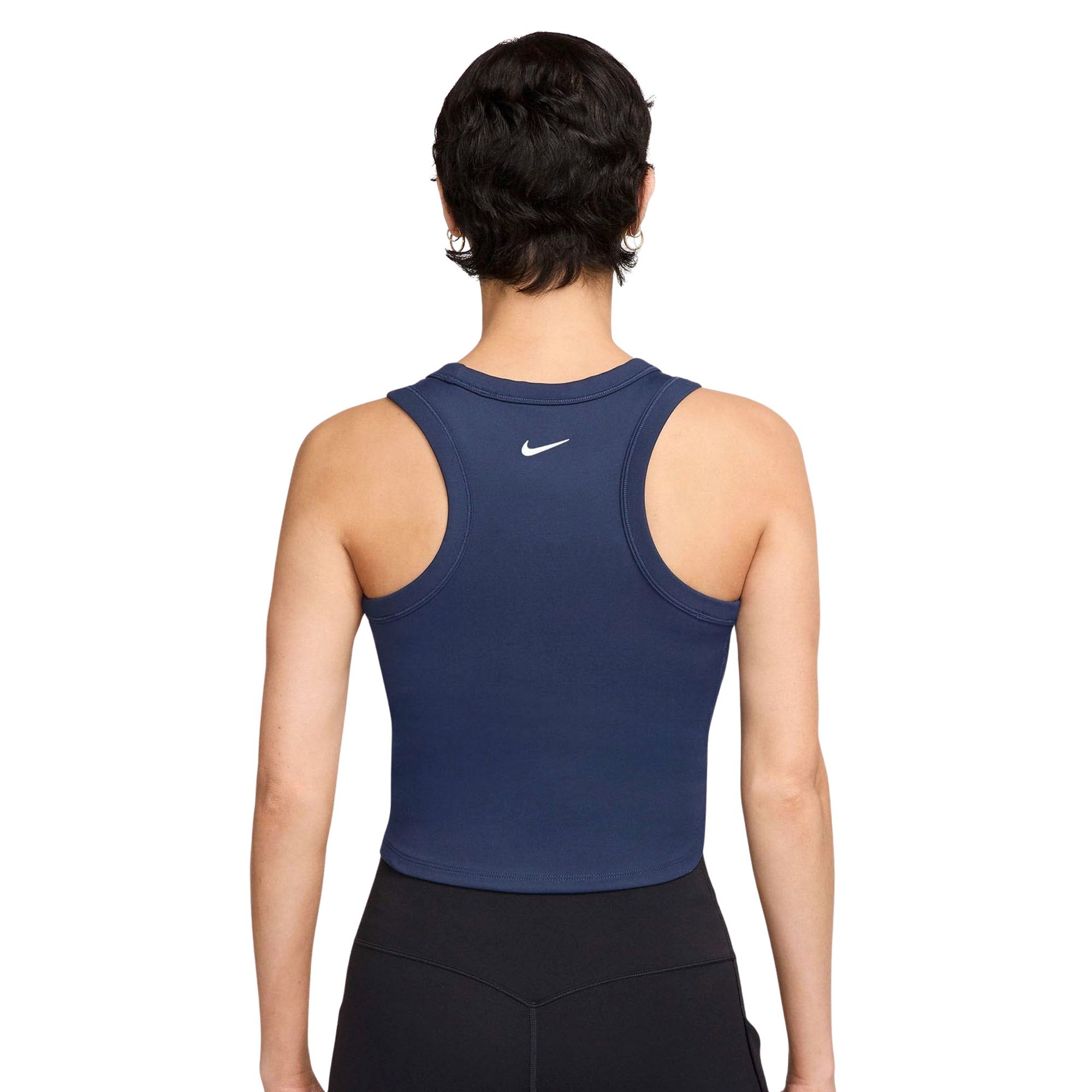 Nike One Fitted Dri-FIT Cropped Tanktop Dames