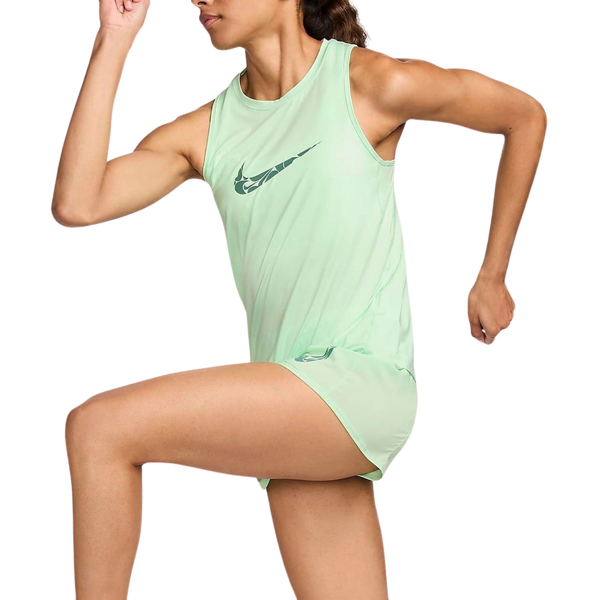 Nike One Graphic Swoosh Tanktop Dames