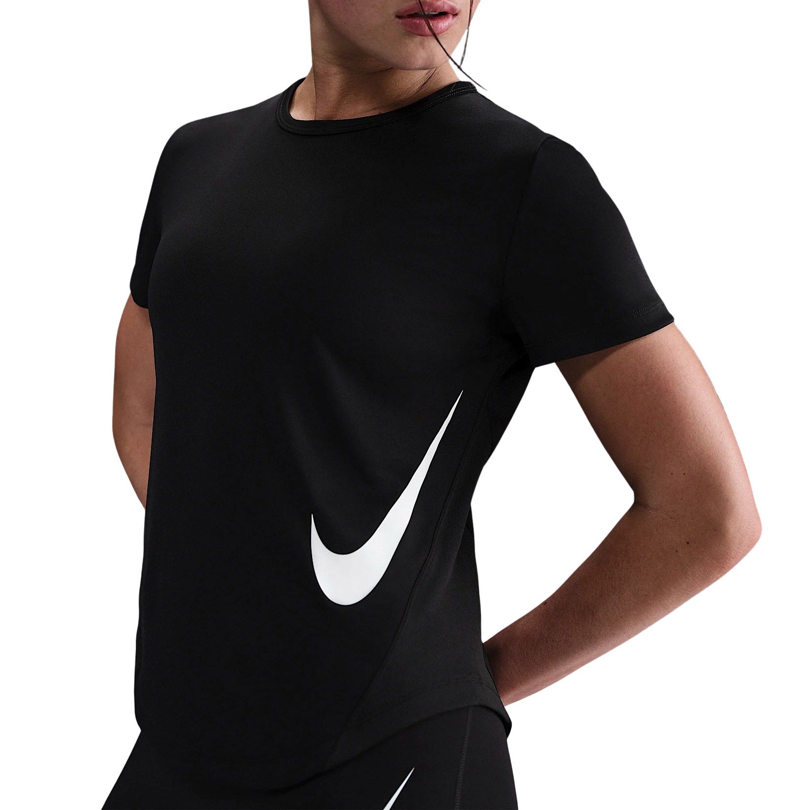 Nike Tempo Swoosh Dri-Fit Short Sleeve Top Dames