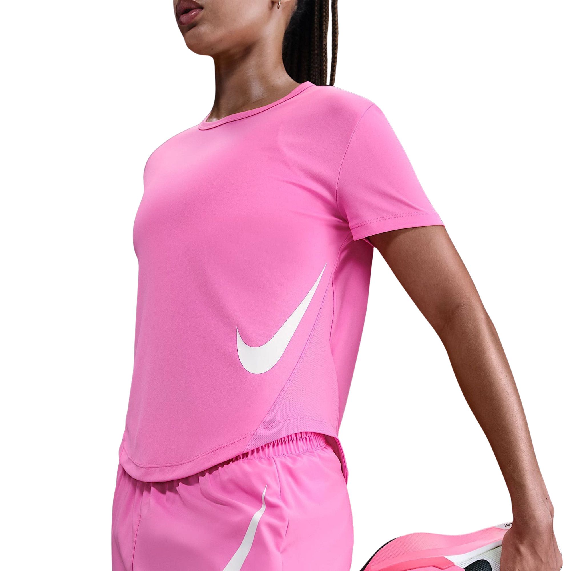 Nike Tempo Swoosh Dri-Fit Short Sleeve Top Dames