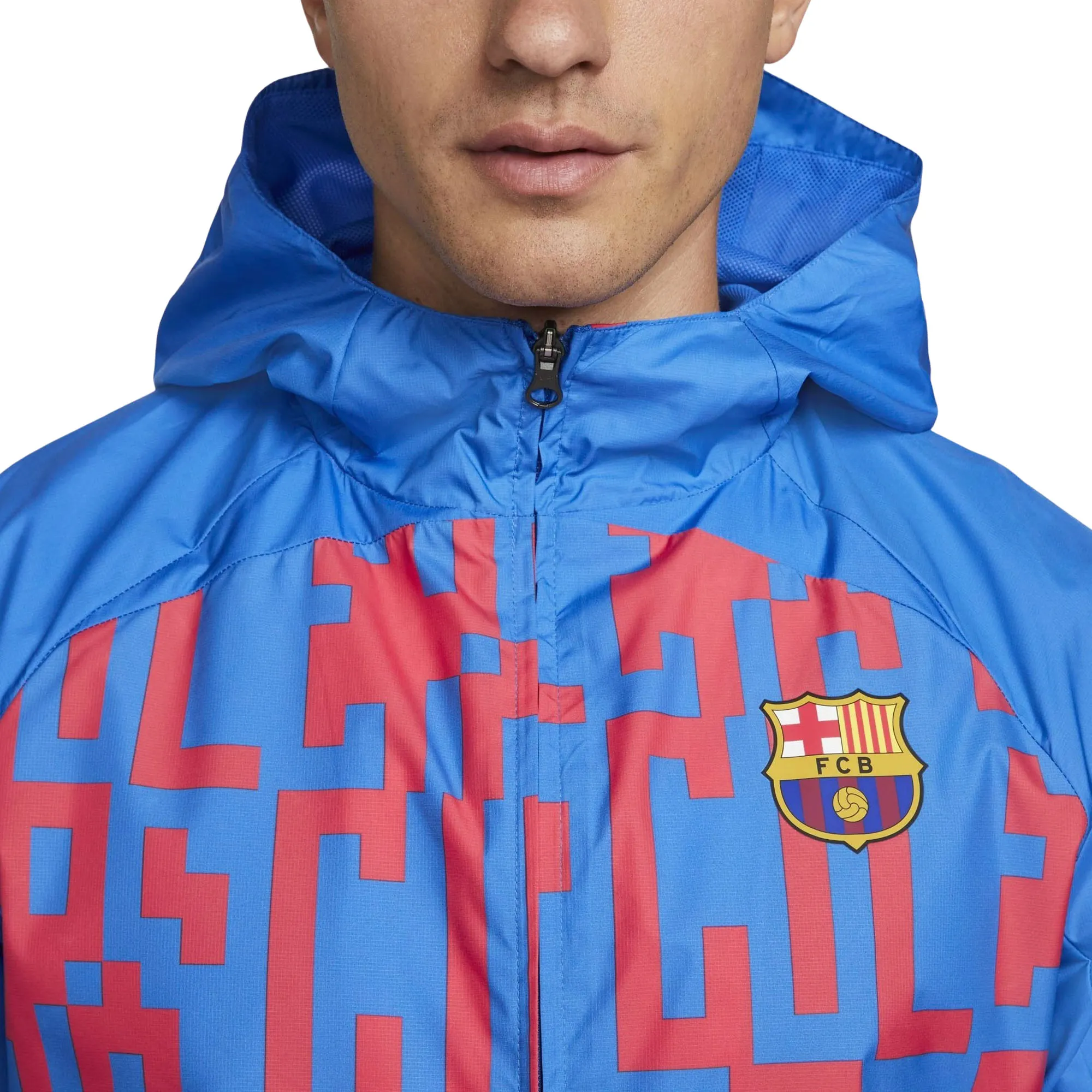 Nike FC Barcelona Trainingsjack Heren