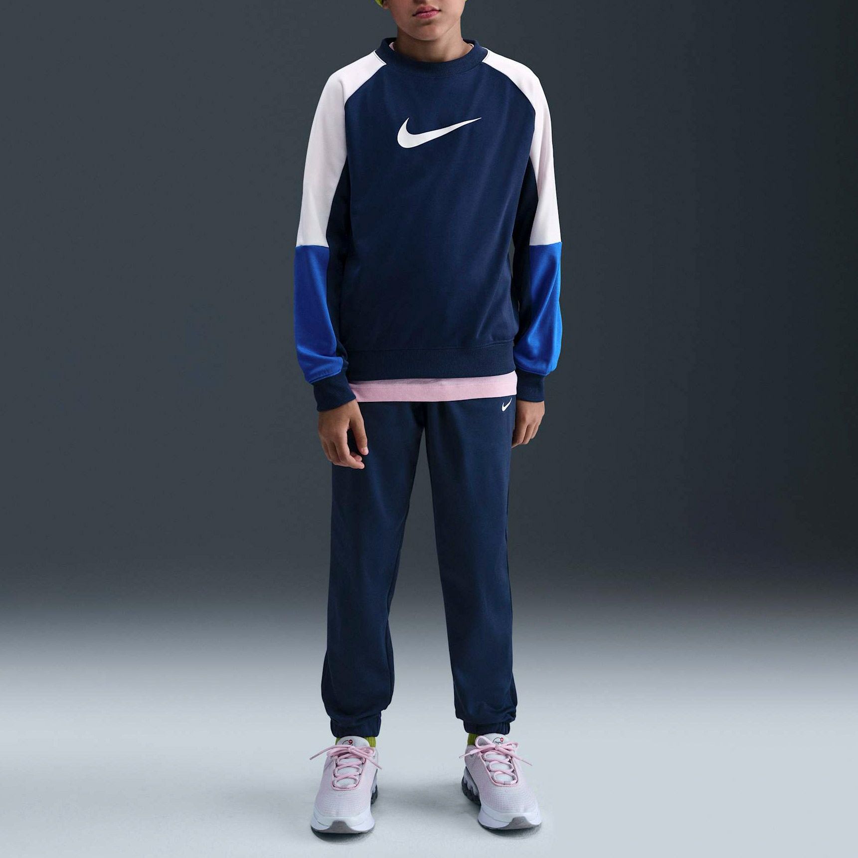 Nike Dri-FIT Poly Knit Crew Trainingspak Junior
