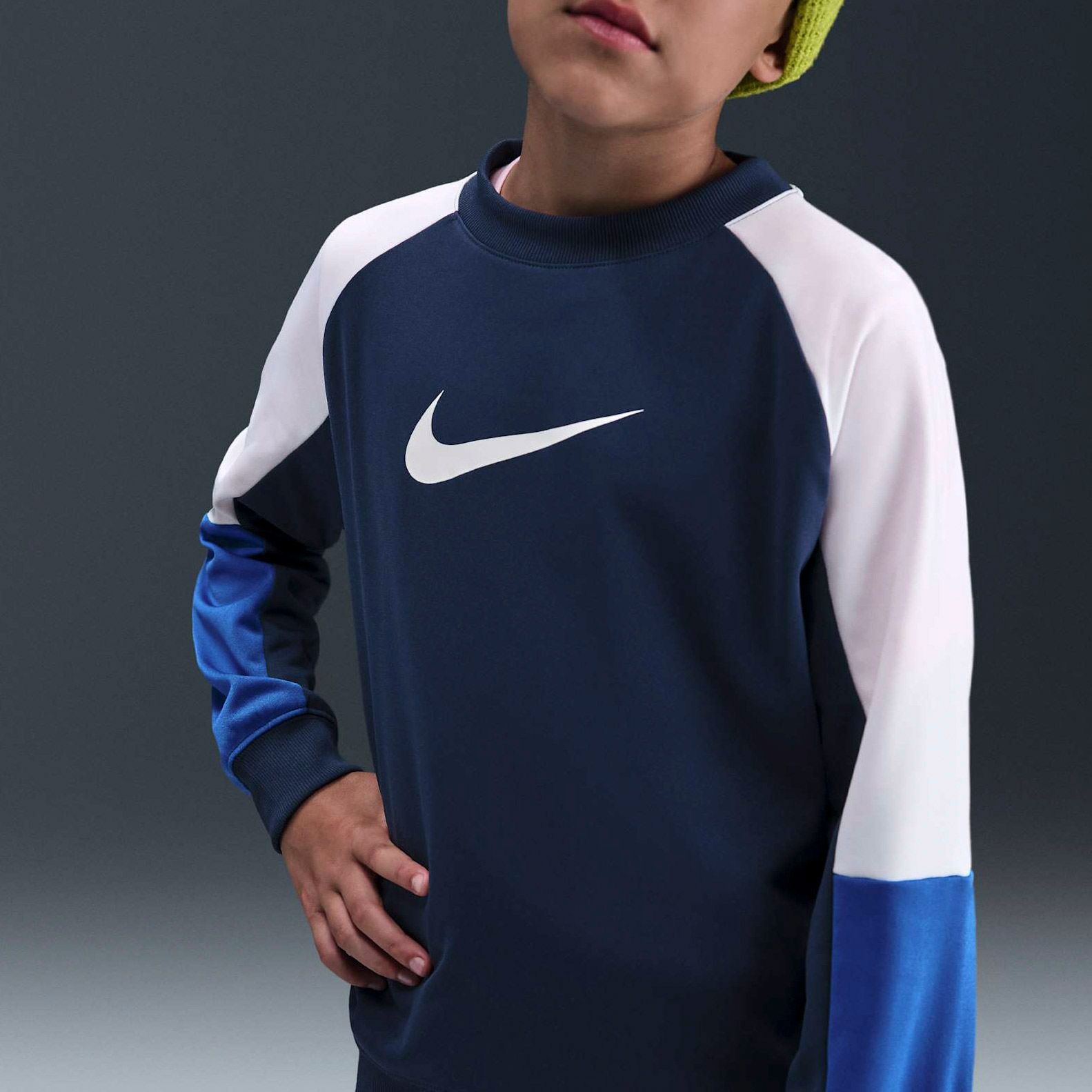 Nike Dri-FIT Poly Knit Crew Trainingspak Junior