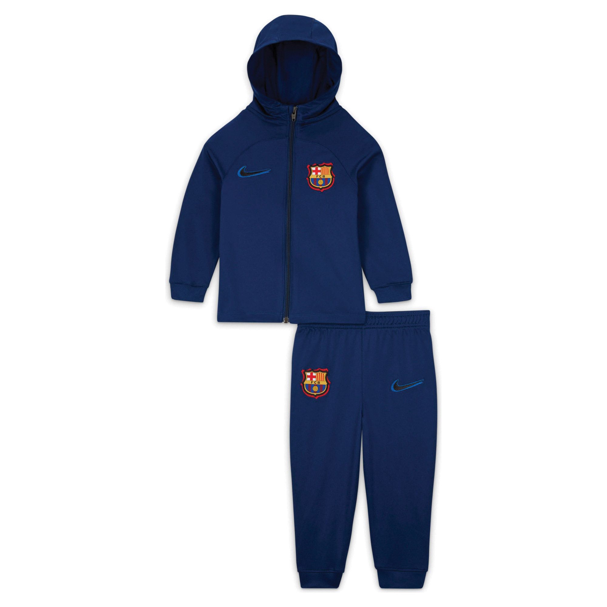 Nike FC Barcelona Strike Hooded Trainingspak Junior