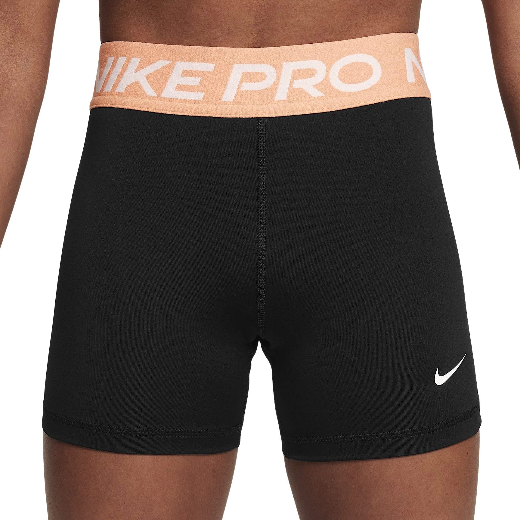 nike pro logo shorts