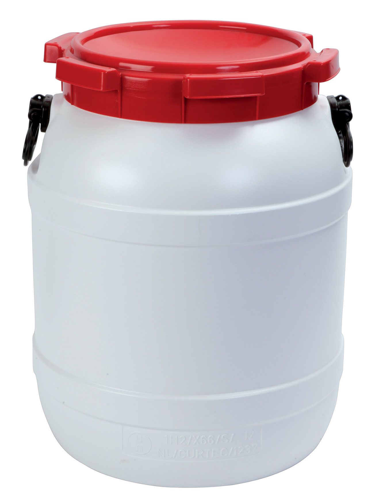 No Label Waterproof Barrel with Handles 42L
