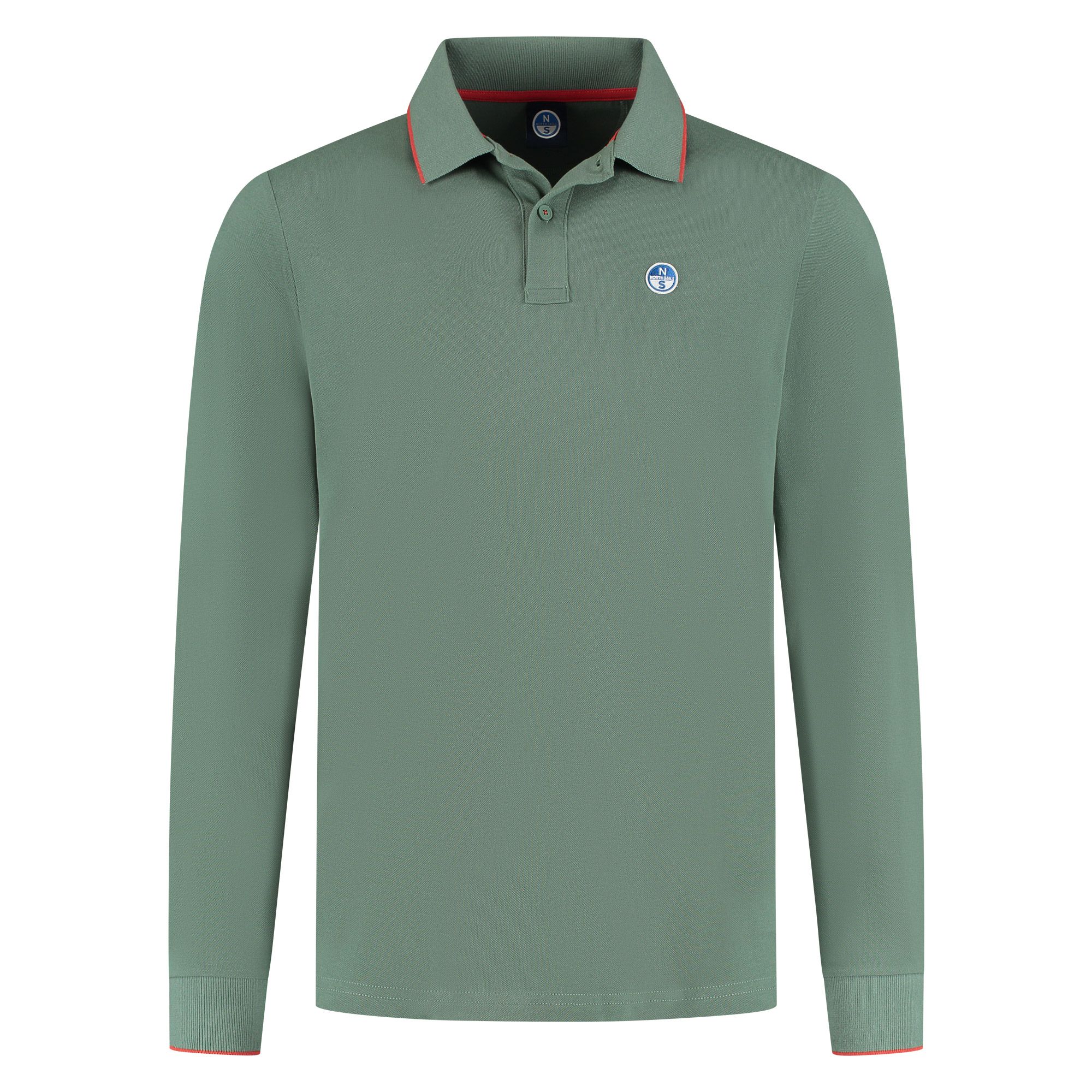 North Sails Basic Polo LS Heren