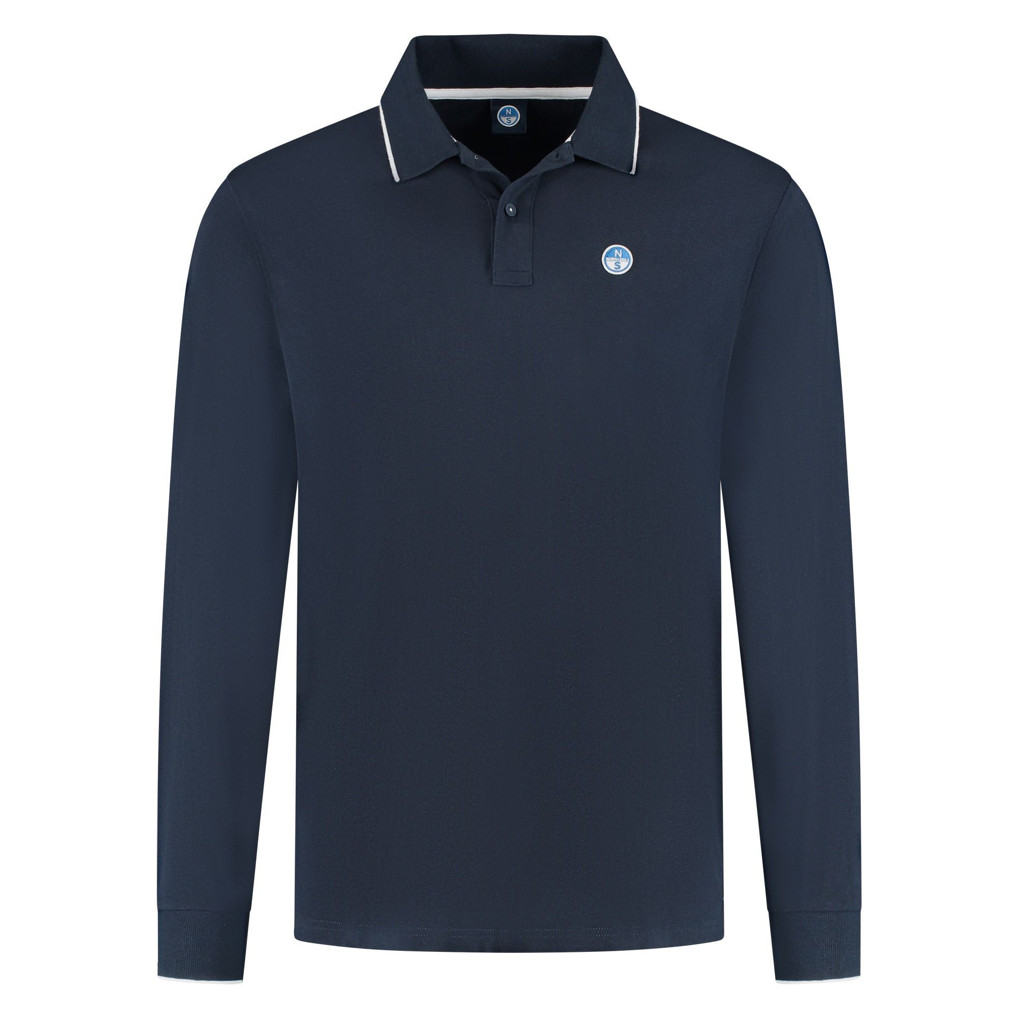 North Sails Basic Polo LS Heren