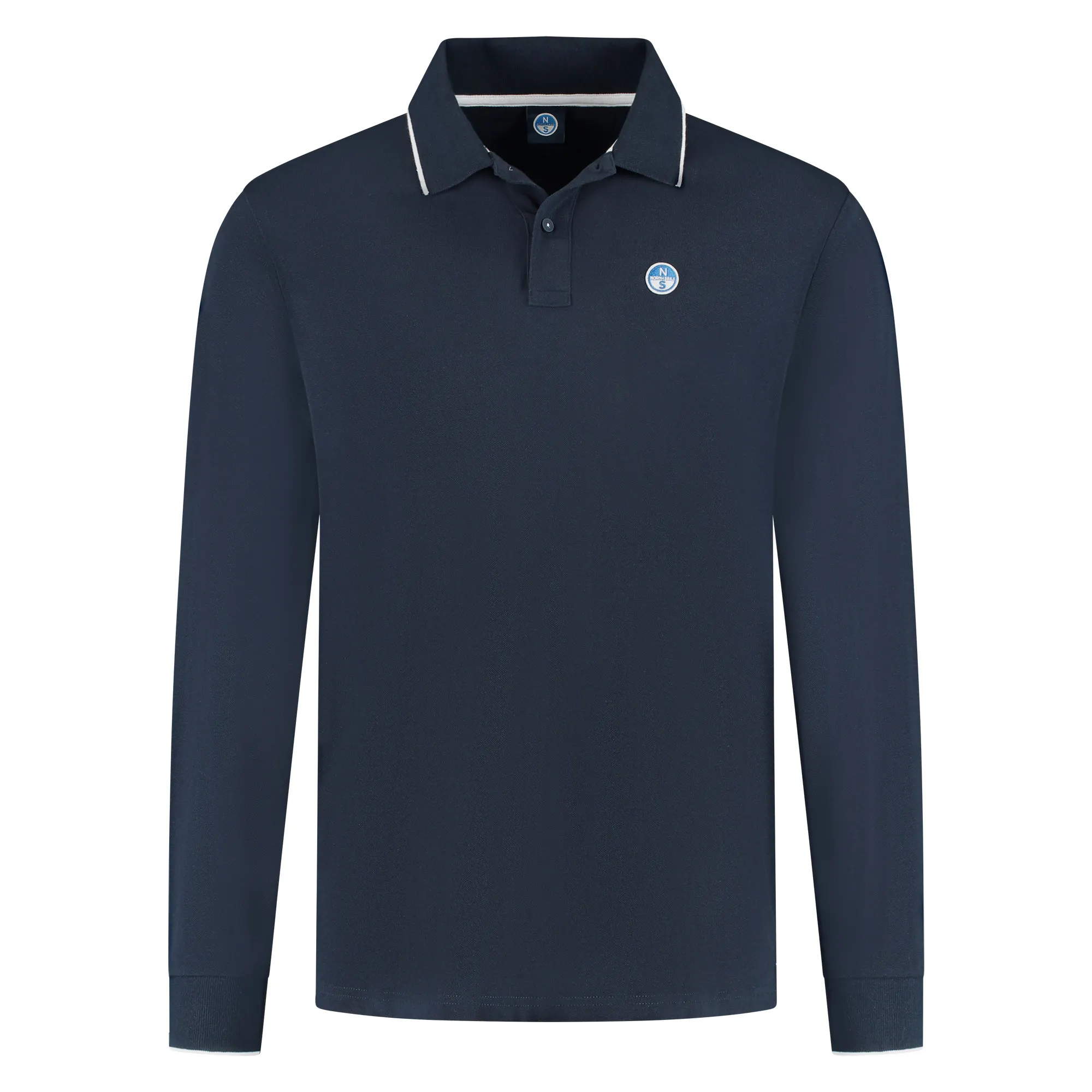 North Sails Basic Polo LS Heren