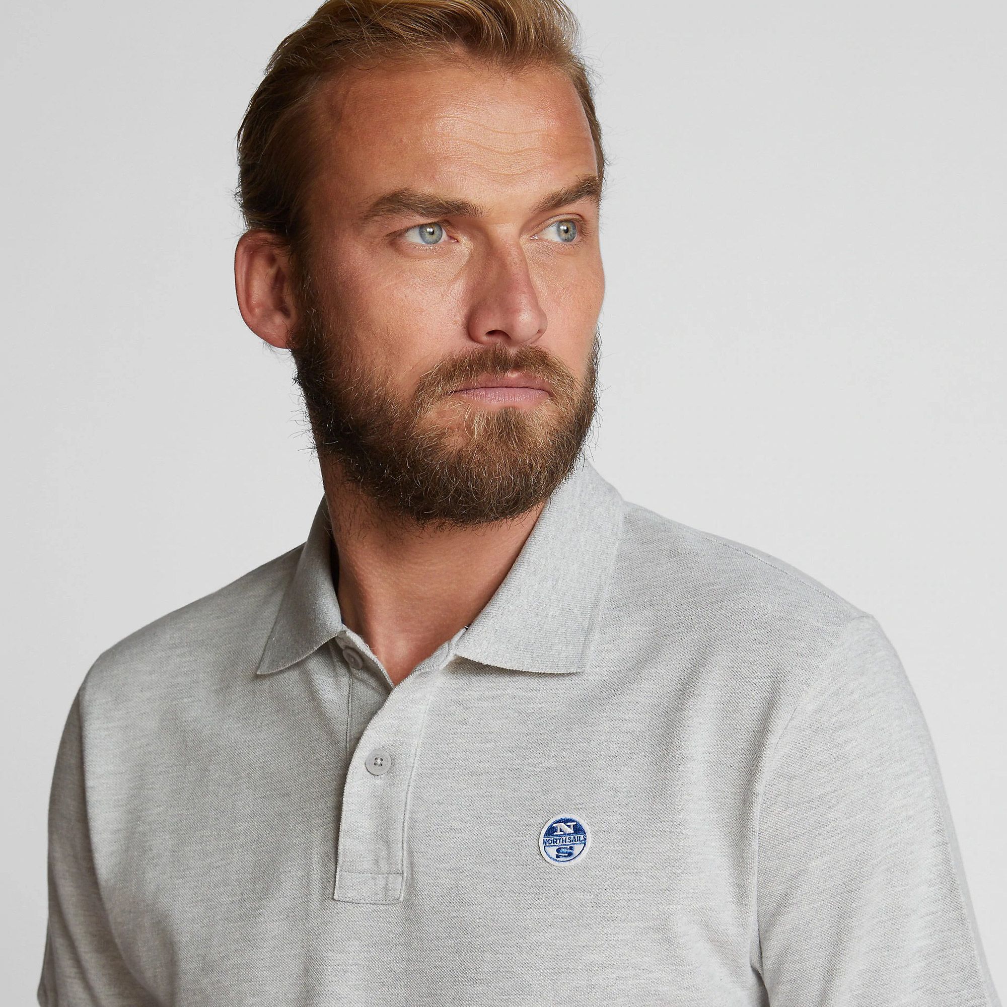 North Sails Organic Piqué Polo Heren
