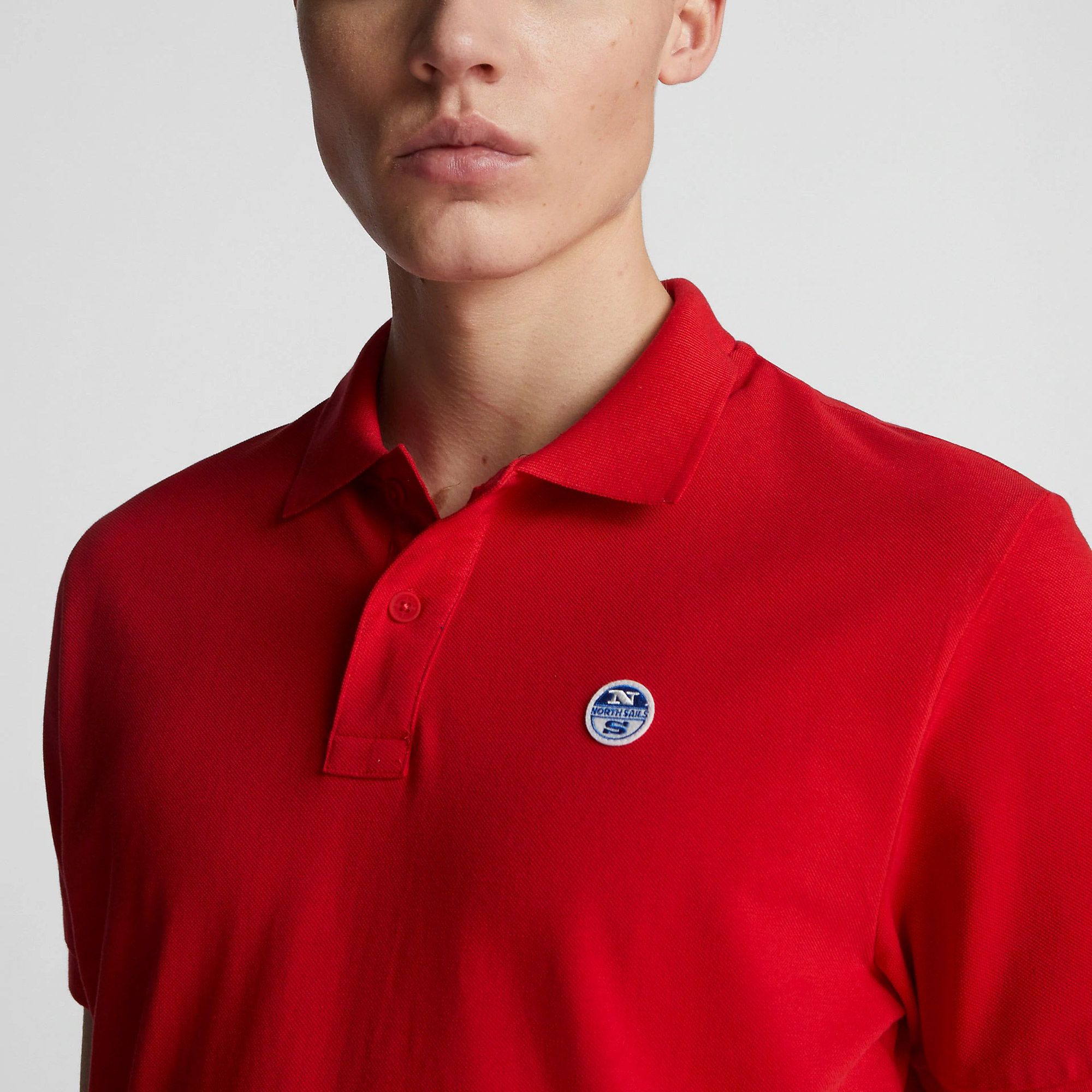North Sails Organic Piqué Polo Heren