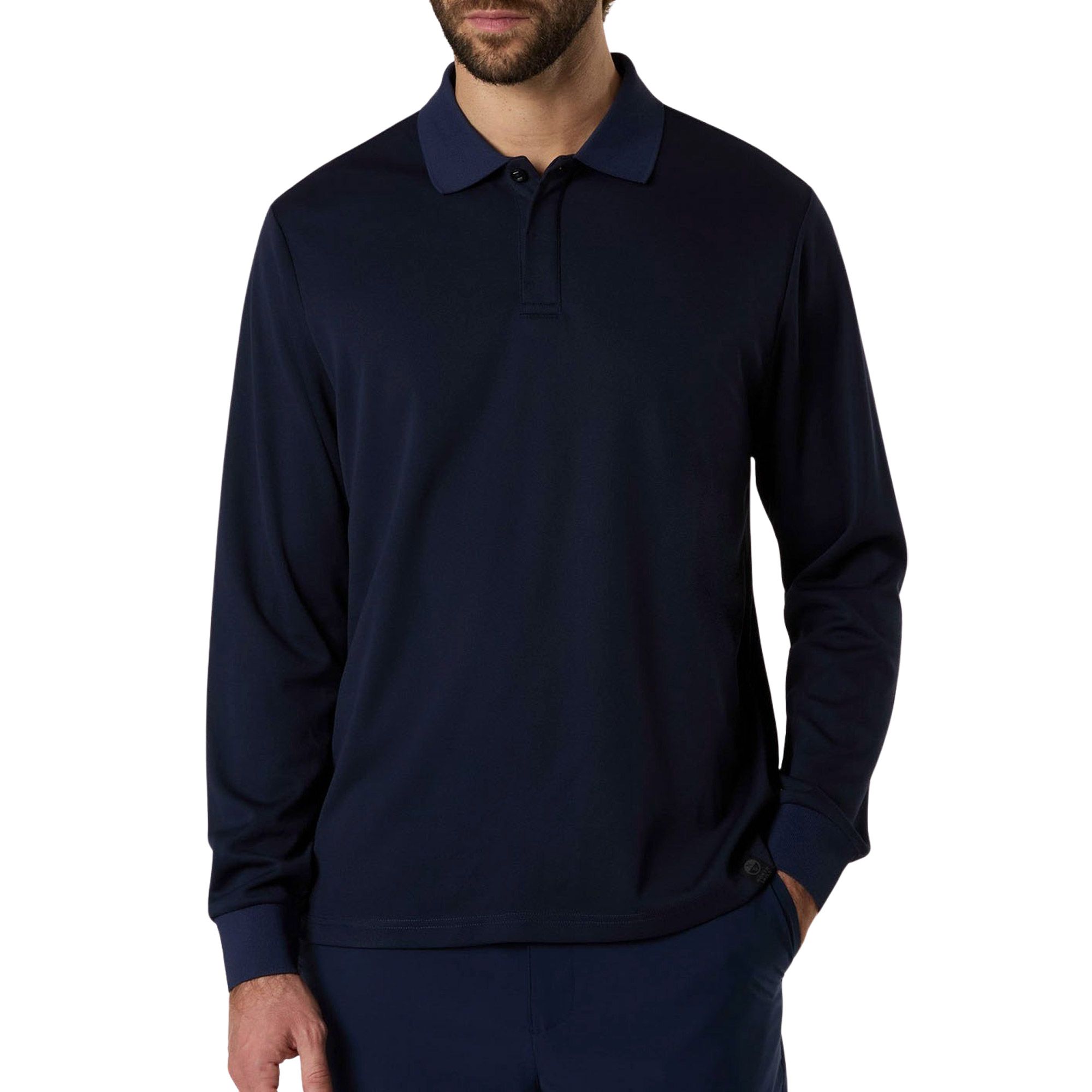 North Sails LS Basic Polo Heren