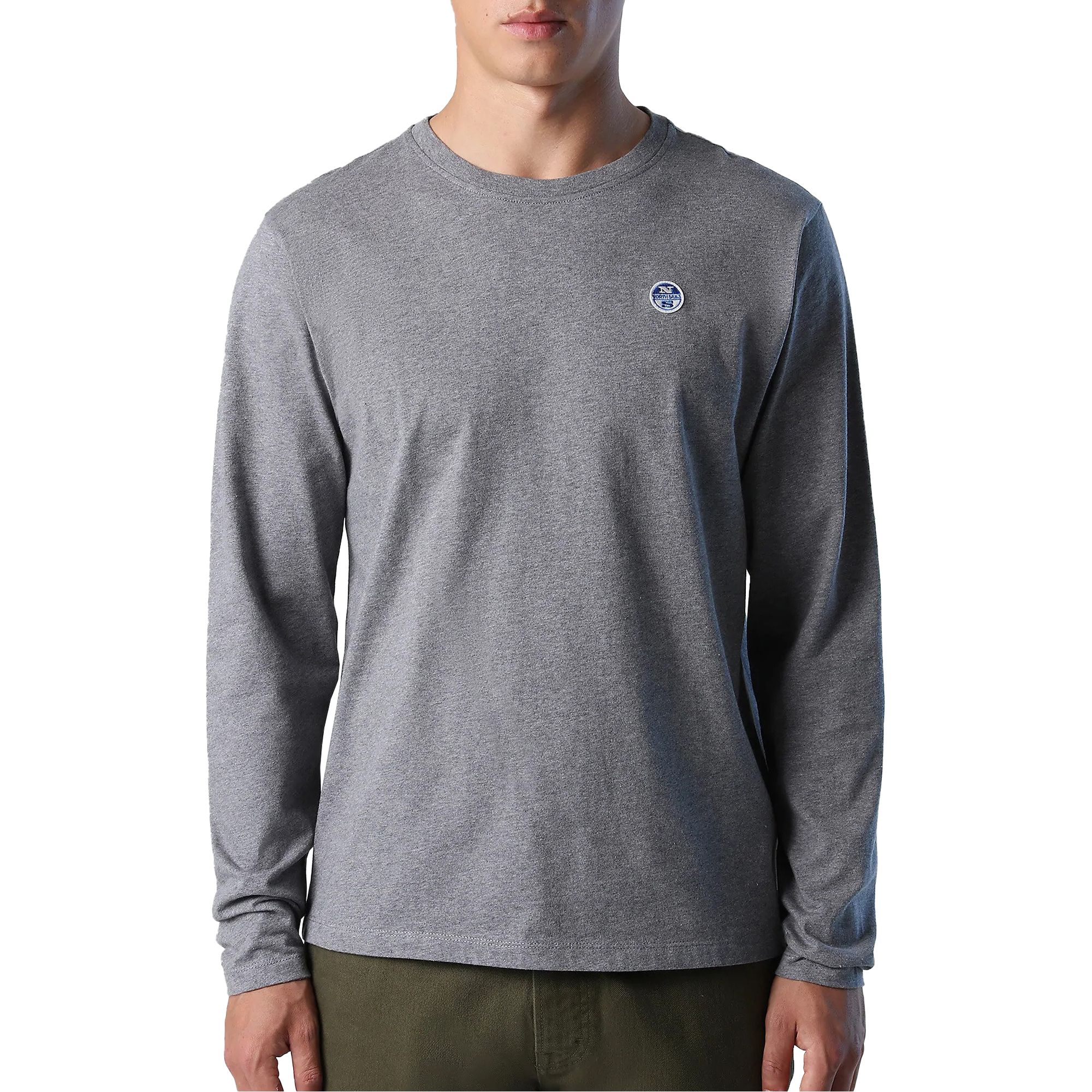 T-shirt North Sails LS Chest Logo Hommes