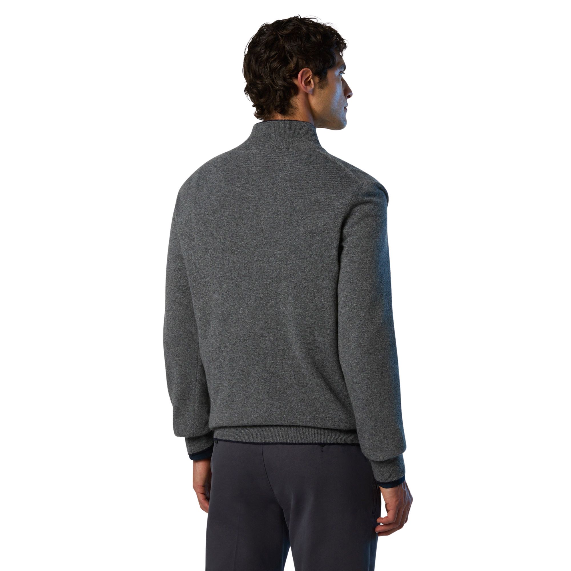 North Sails Knit Half Zip Sweater Heren