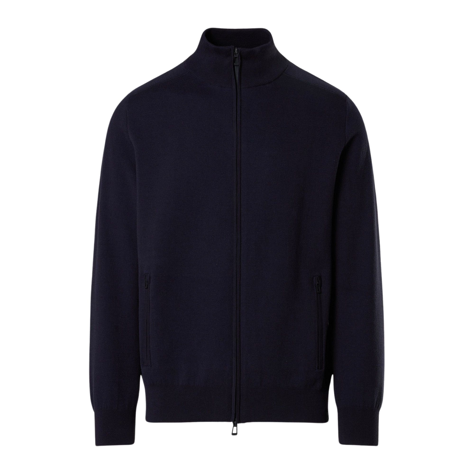 North Sails Bonded Full-zip Sweater Heren