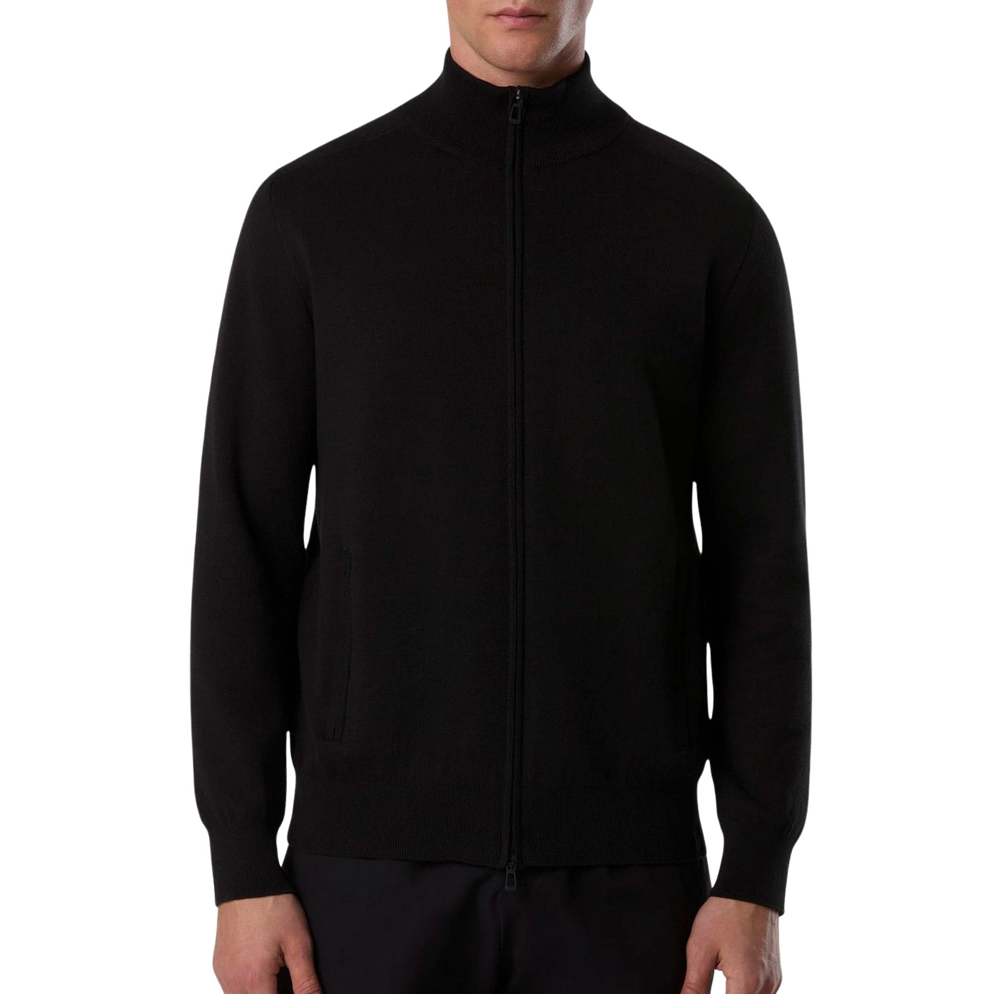 North Sails Bonded Full-zip Sweater Heren