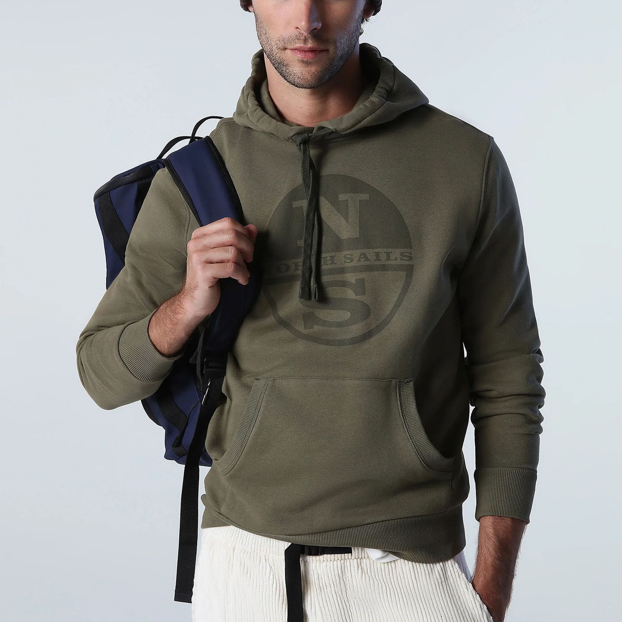 North Sails Maxi Logo Hoodie Heren