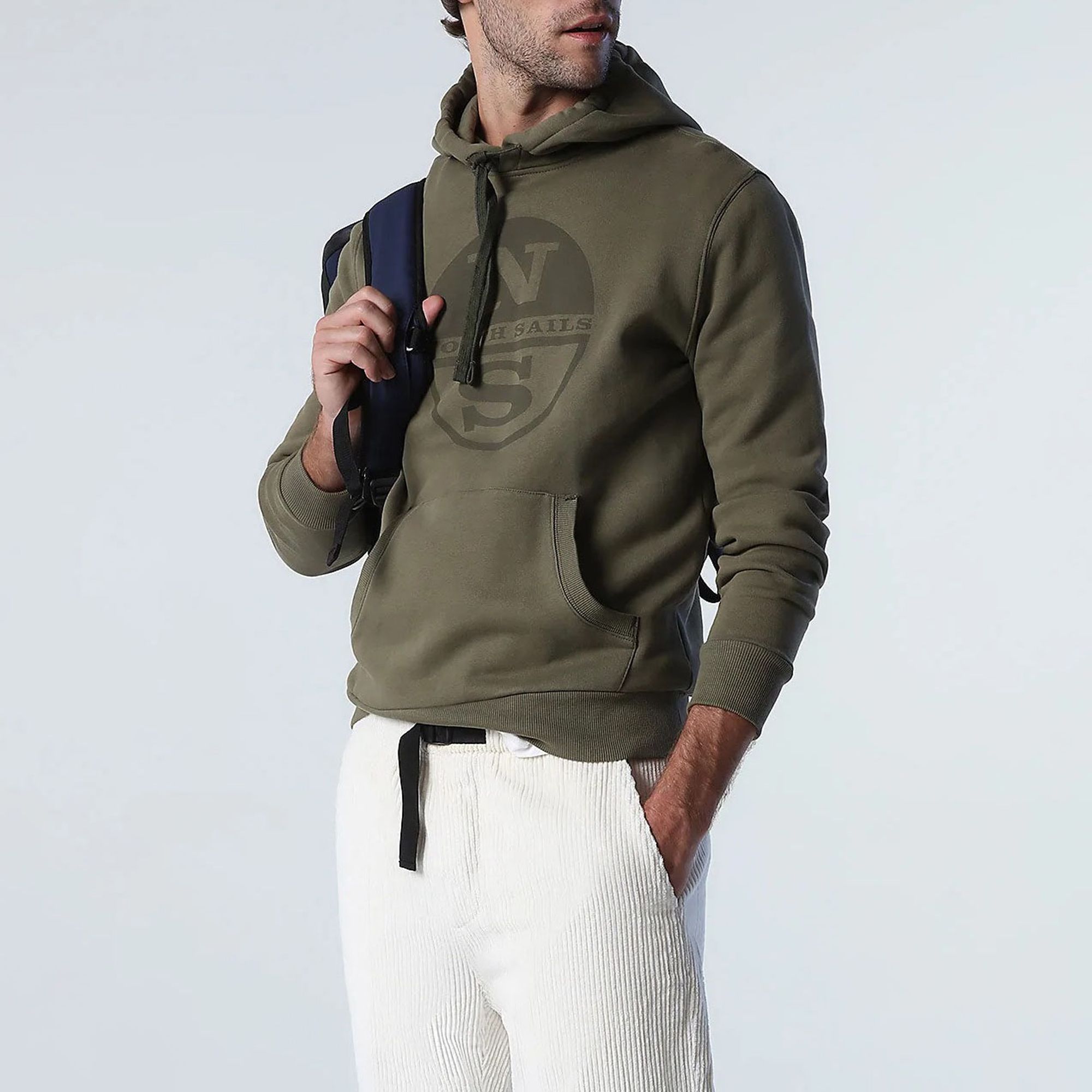 North Sails Maxi Logo Hoodie Heren