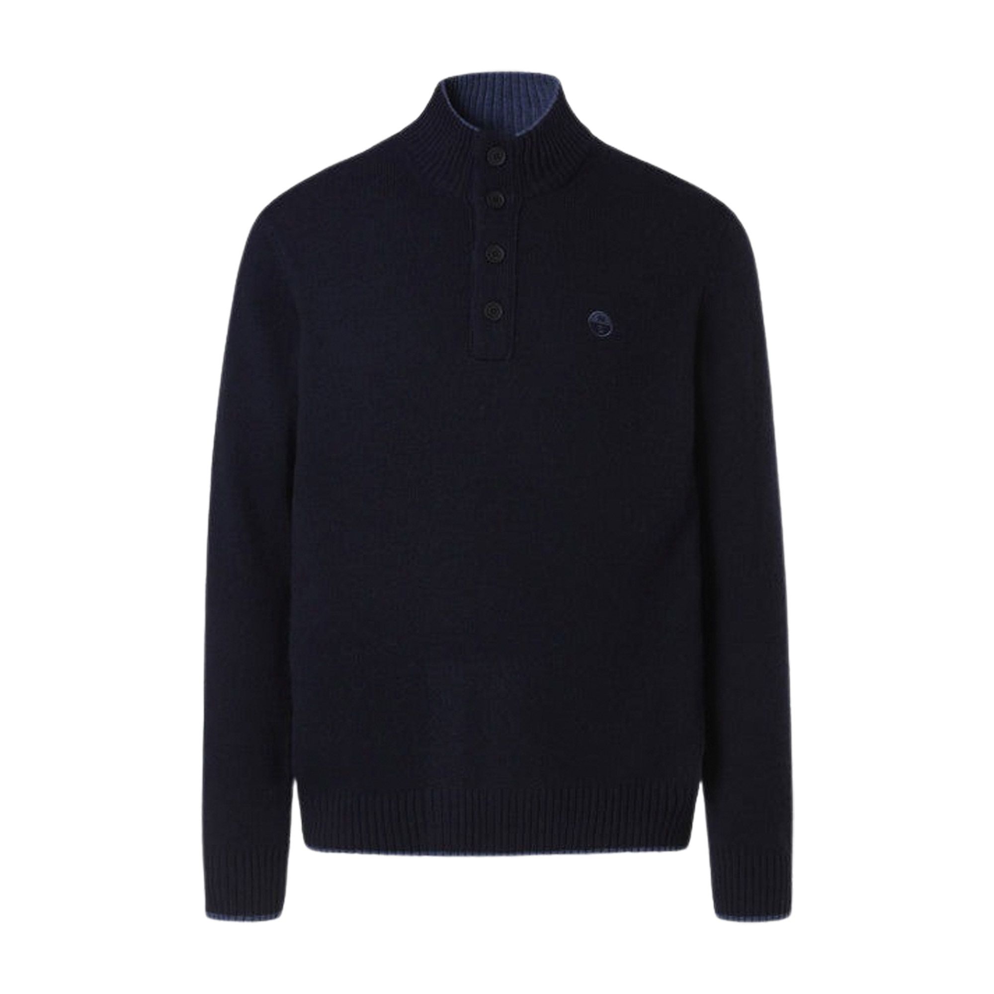 Pull North Sails Knit Half Buttons Hommes