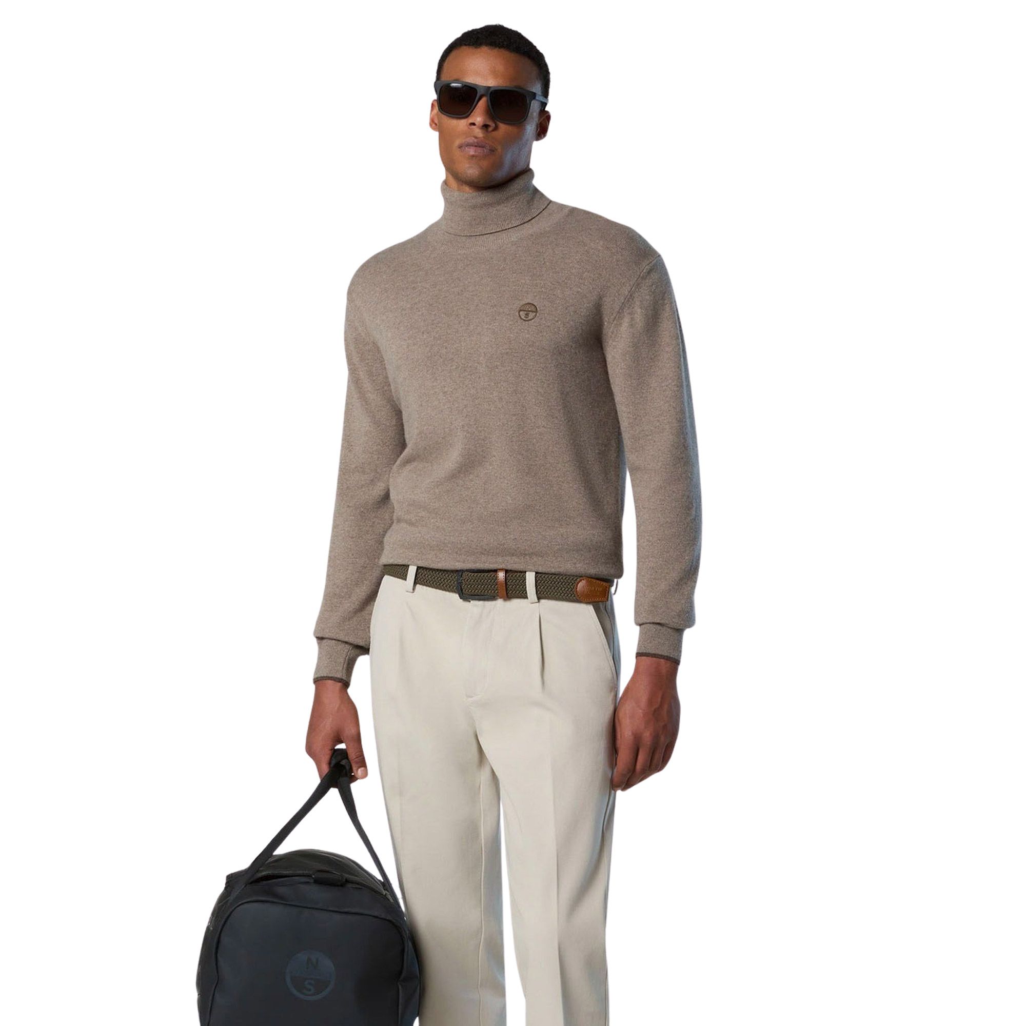 North Sails Turtle Neck Knit Sweater Heren