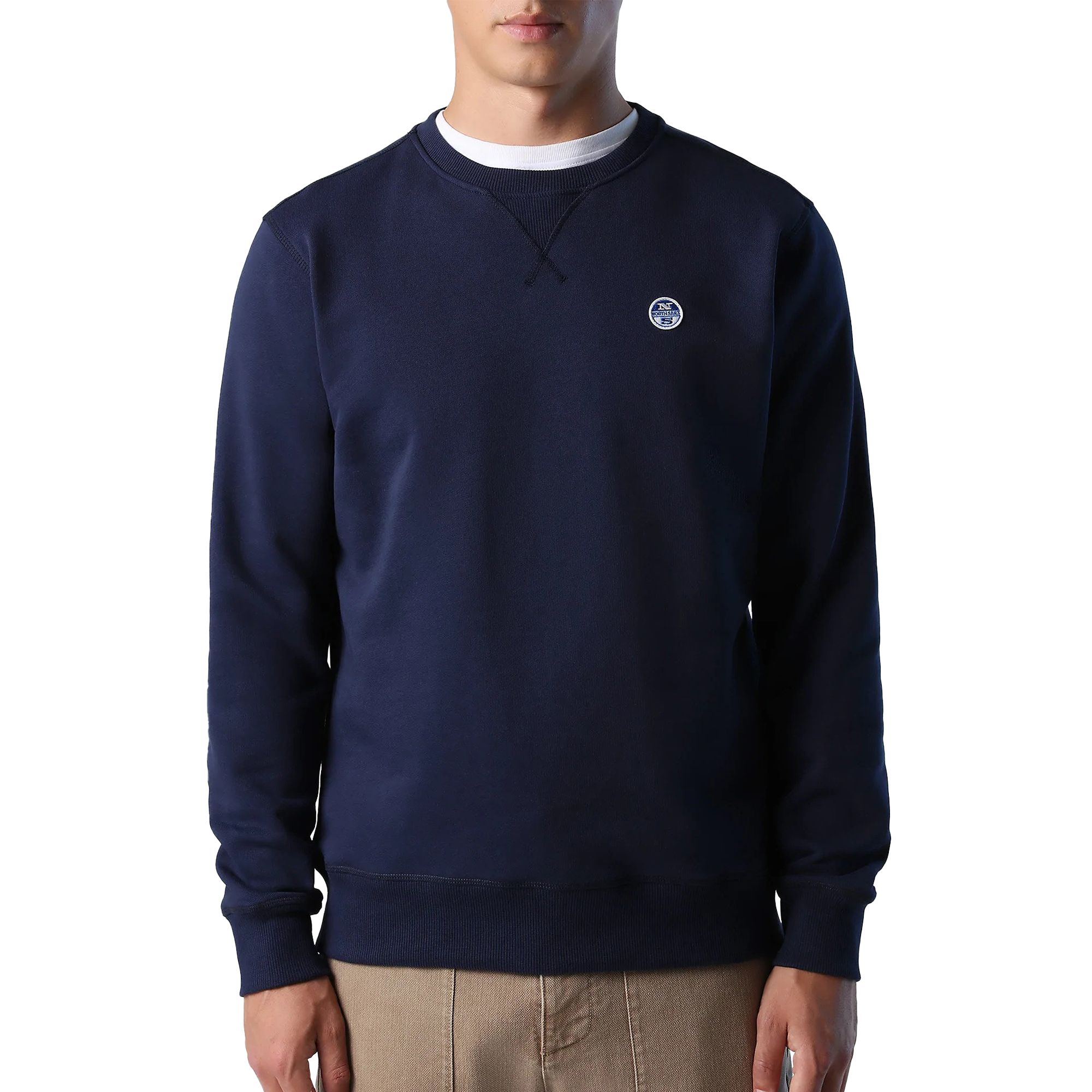 North Sails Chest Logo Sweater Heren